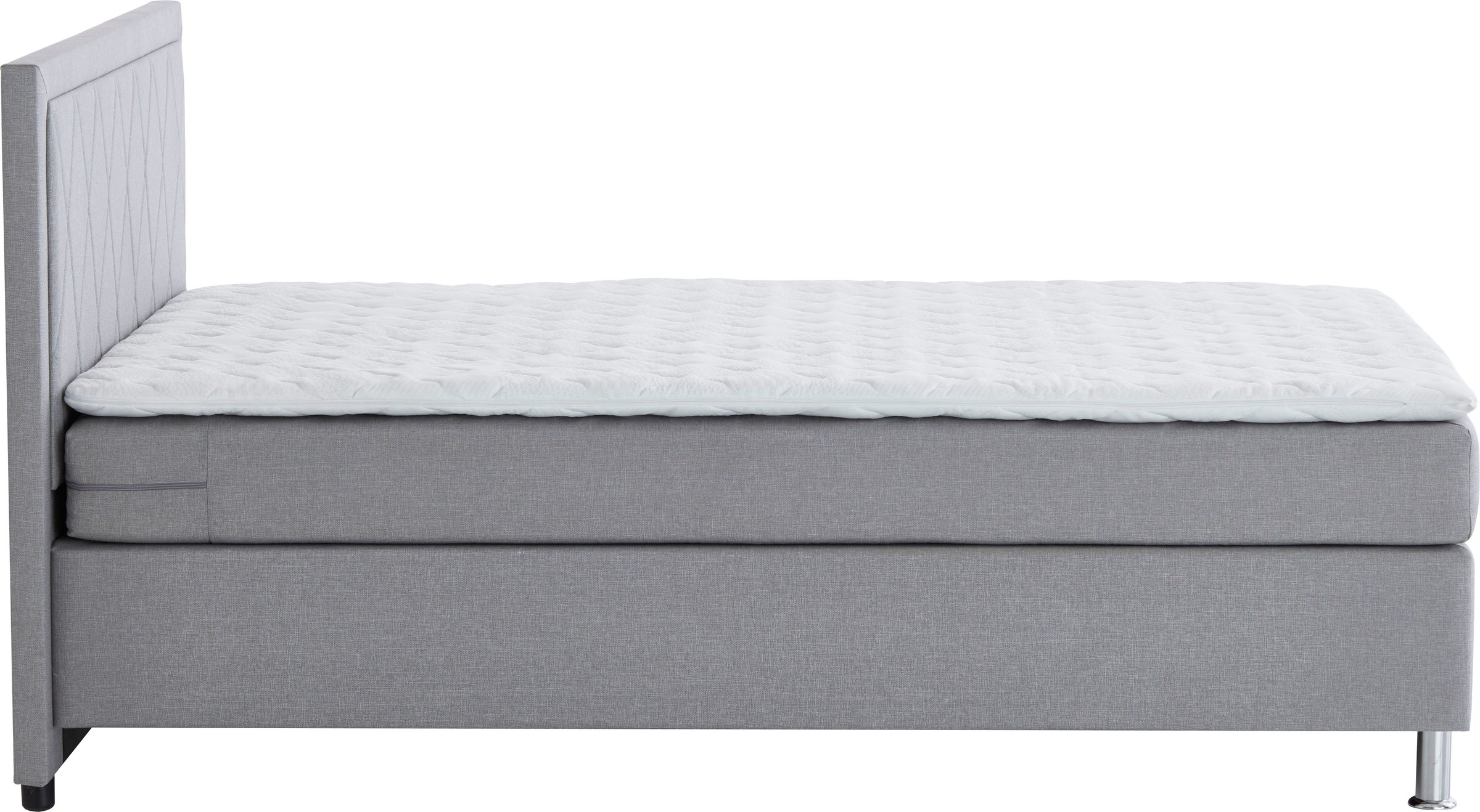 ATLANTIC home collection Boxbett »Helen«, Tonnentaschenfederkern-Matratze und Topper, wahlweise mit Bettkasten