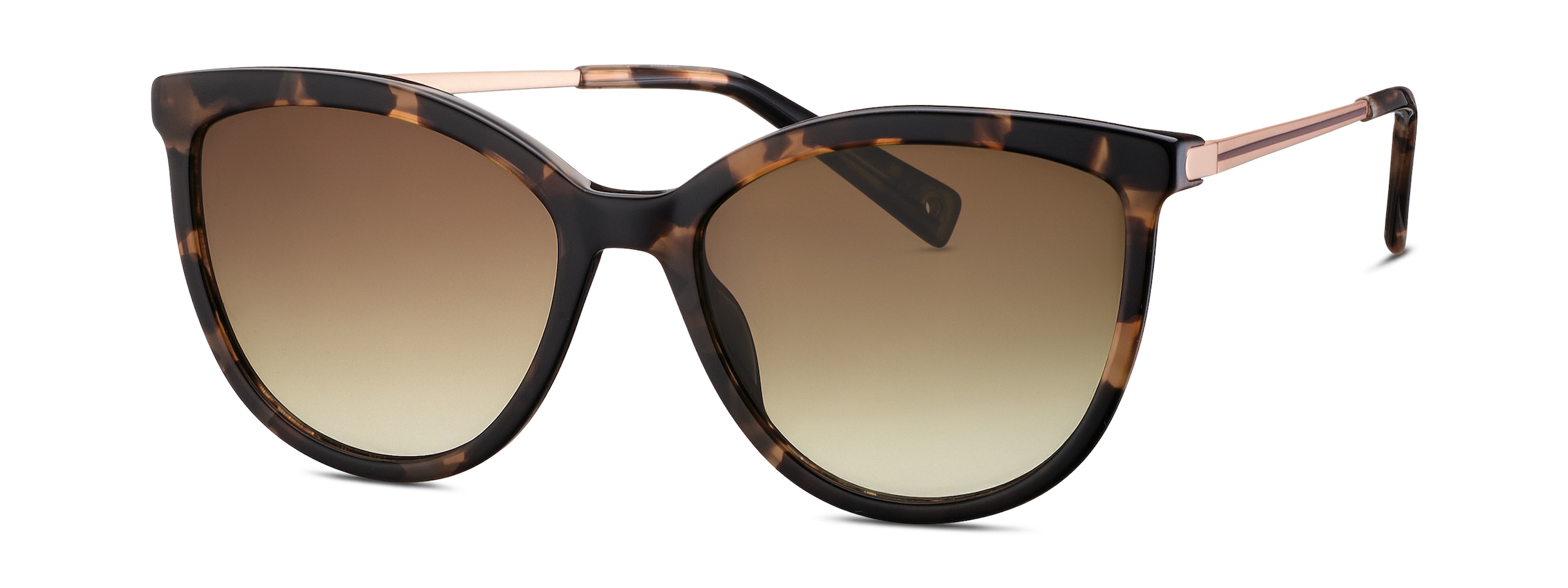 BRENDEL eyewear Sonnenbrille »Modell 907050« Form Feminin, Logoschriftzug auf Bügel, Kombifassung