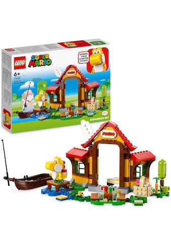 Konstruktionsspielsteine »Picknick bei Mario – Erweiterungsset (71422), LEGO® Super...