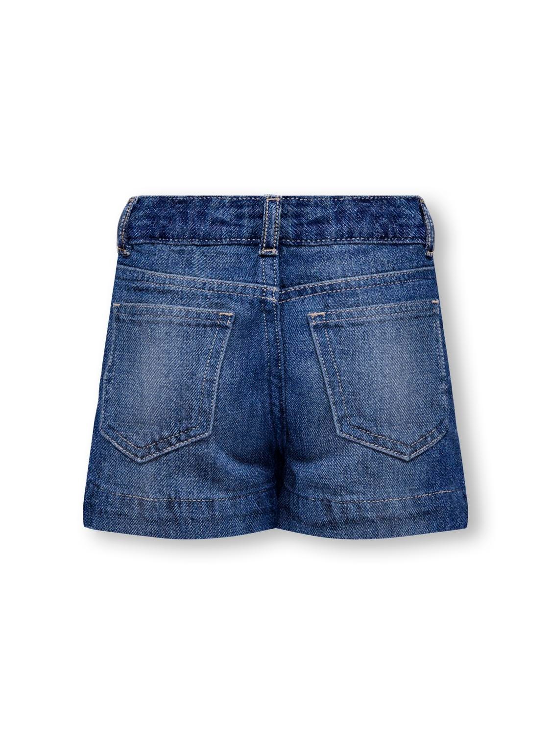 KIDS ONLY Jeansshorts »KMGCOMET HEART WIDE SHORTS DNM DIA3020«