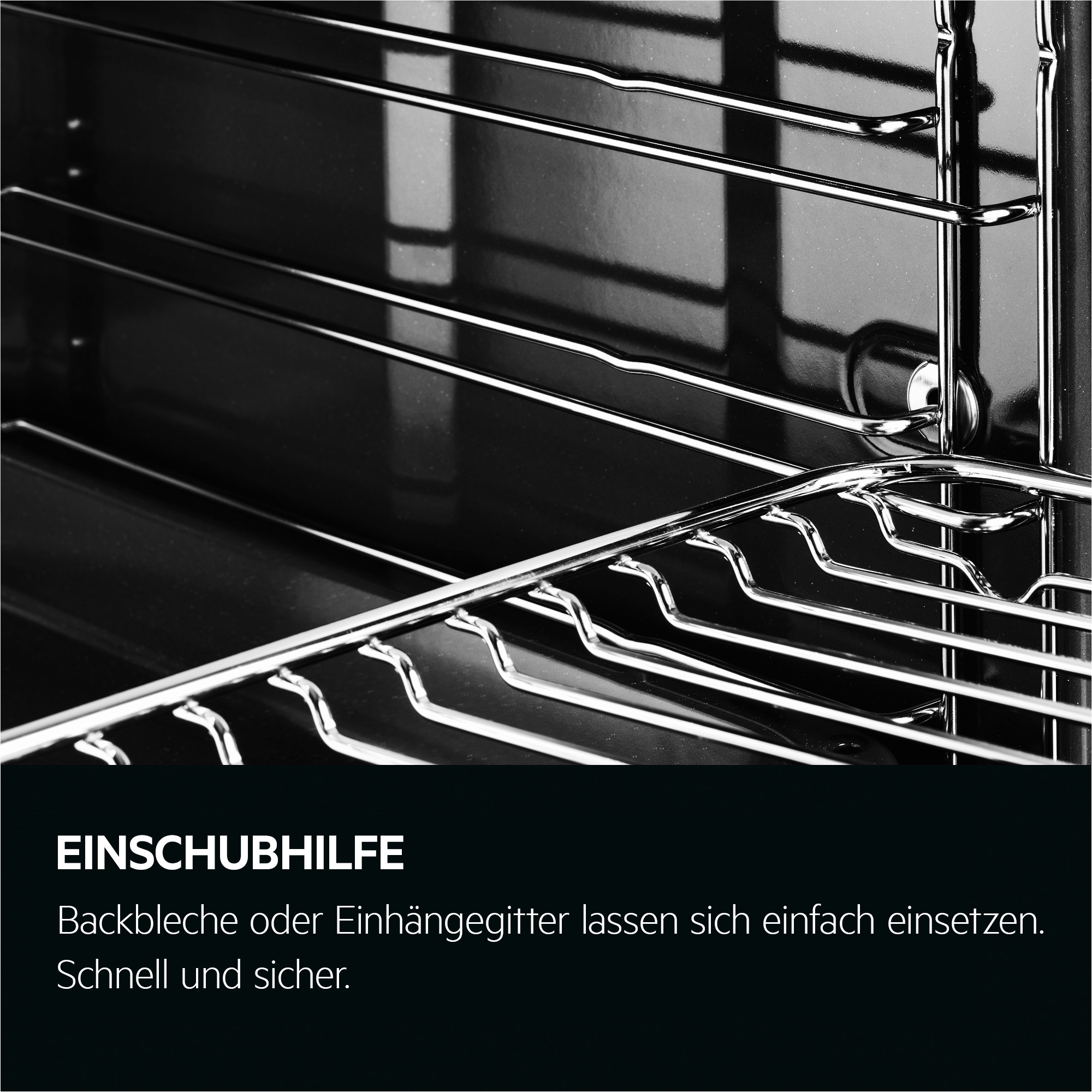 AEG Elektro-Herd-Set Serie 5000 »HH24HSPI«, Pyrolyse-Selbstreinigung, Hob2Hood, AirFry-Funktion