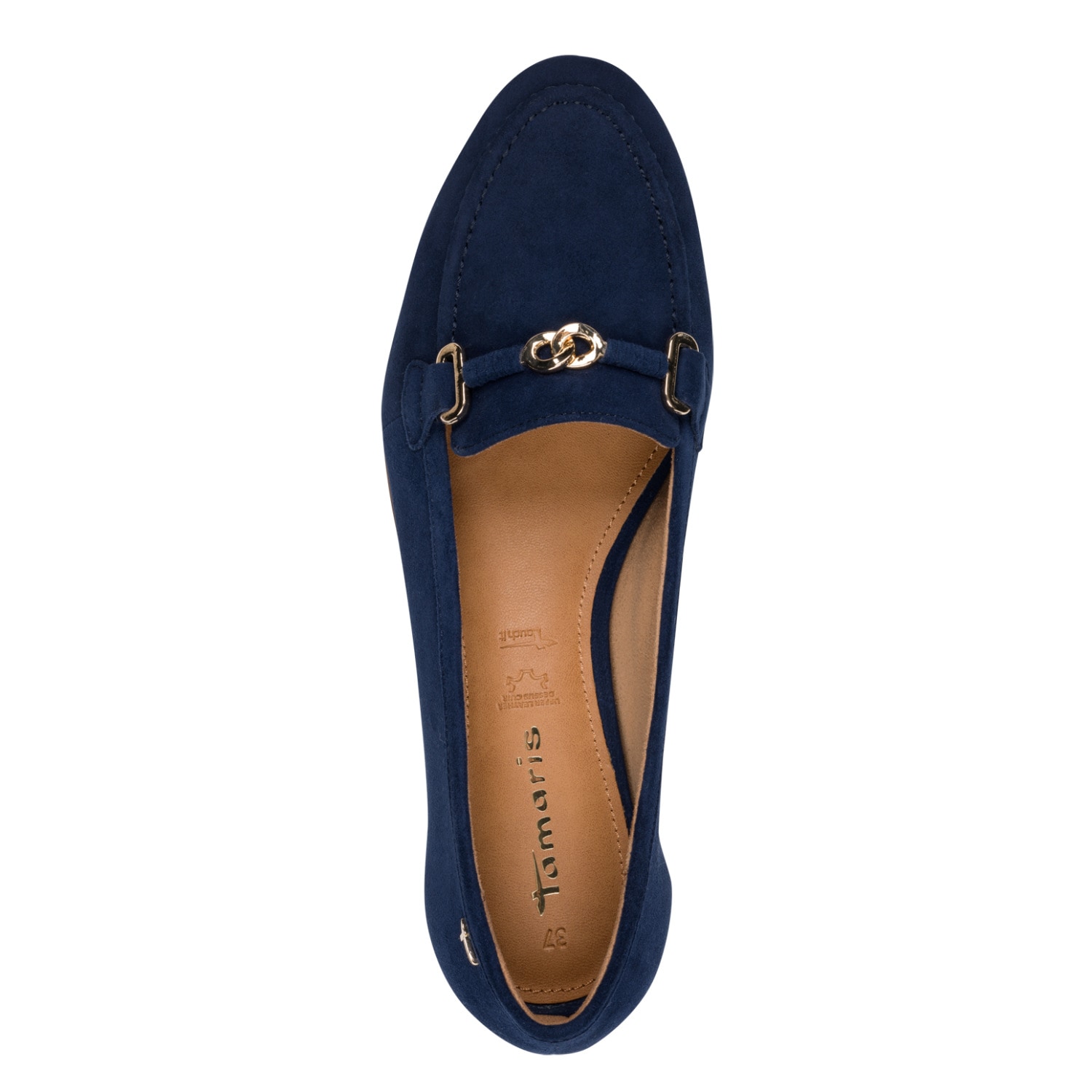 Tamaris Slipper  , Blockabsatz, Businessschuh, Schlupfschuh mit modischem Zierriegel