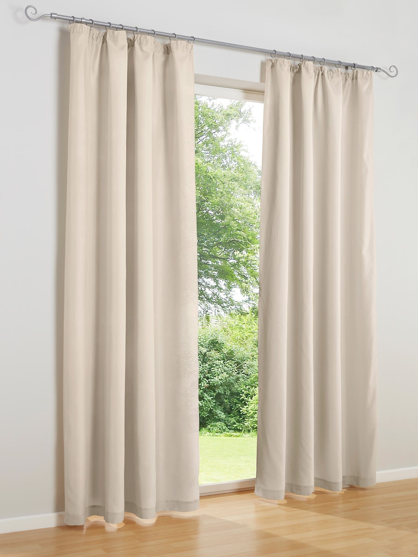 heine home Vorhang Ösen 2 Stk. tlg.