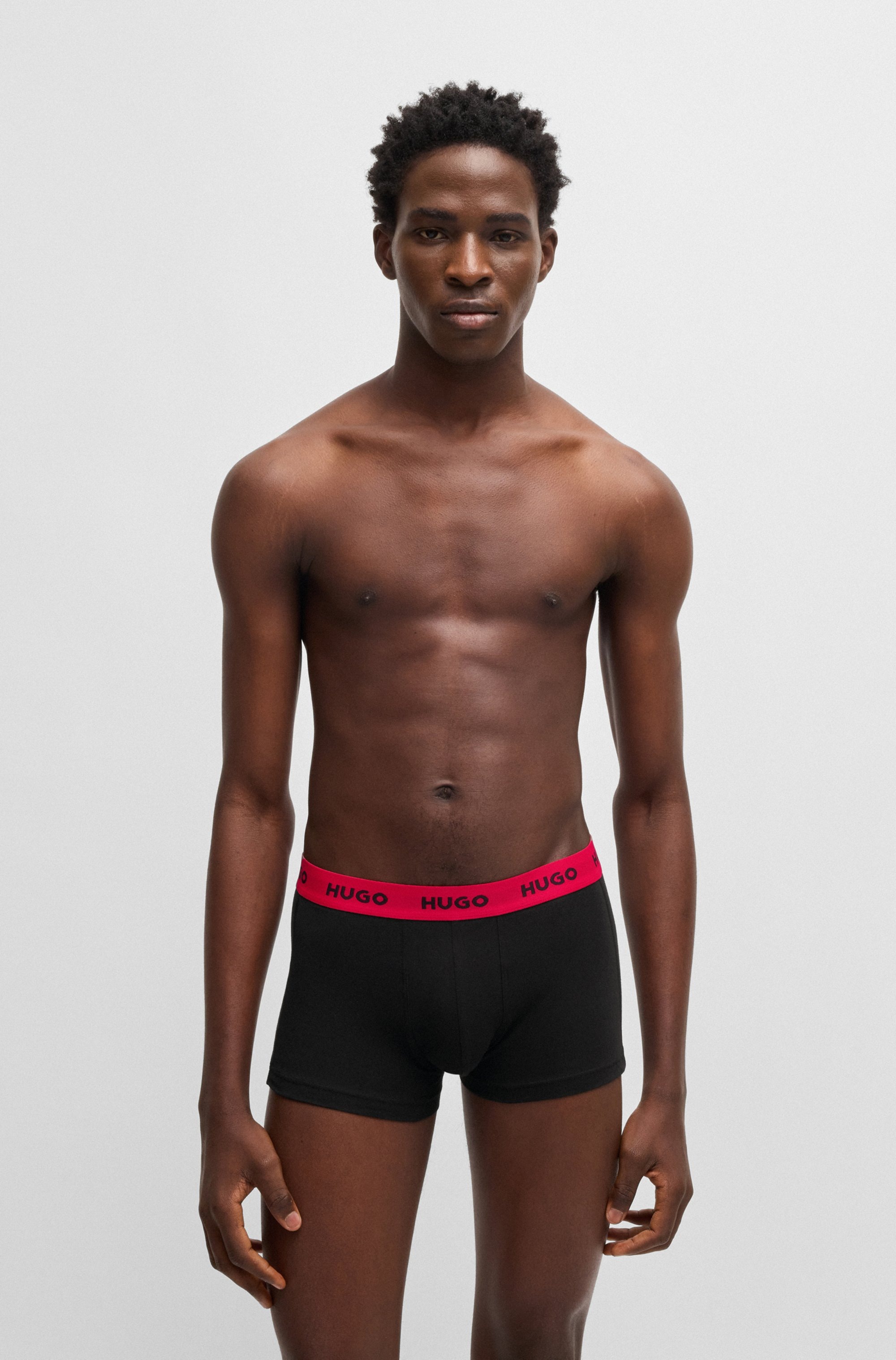 HUGO Underwear Trunk »TRUNK TRIPLET PACK« Packung, 3er Pack, 