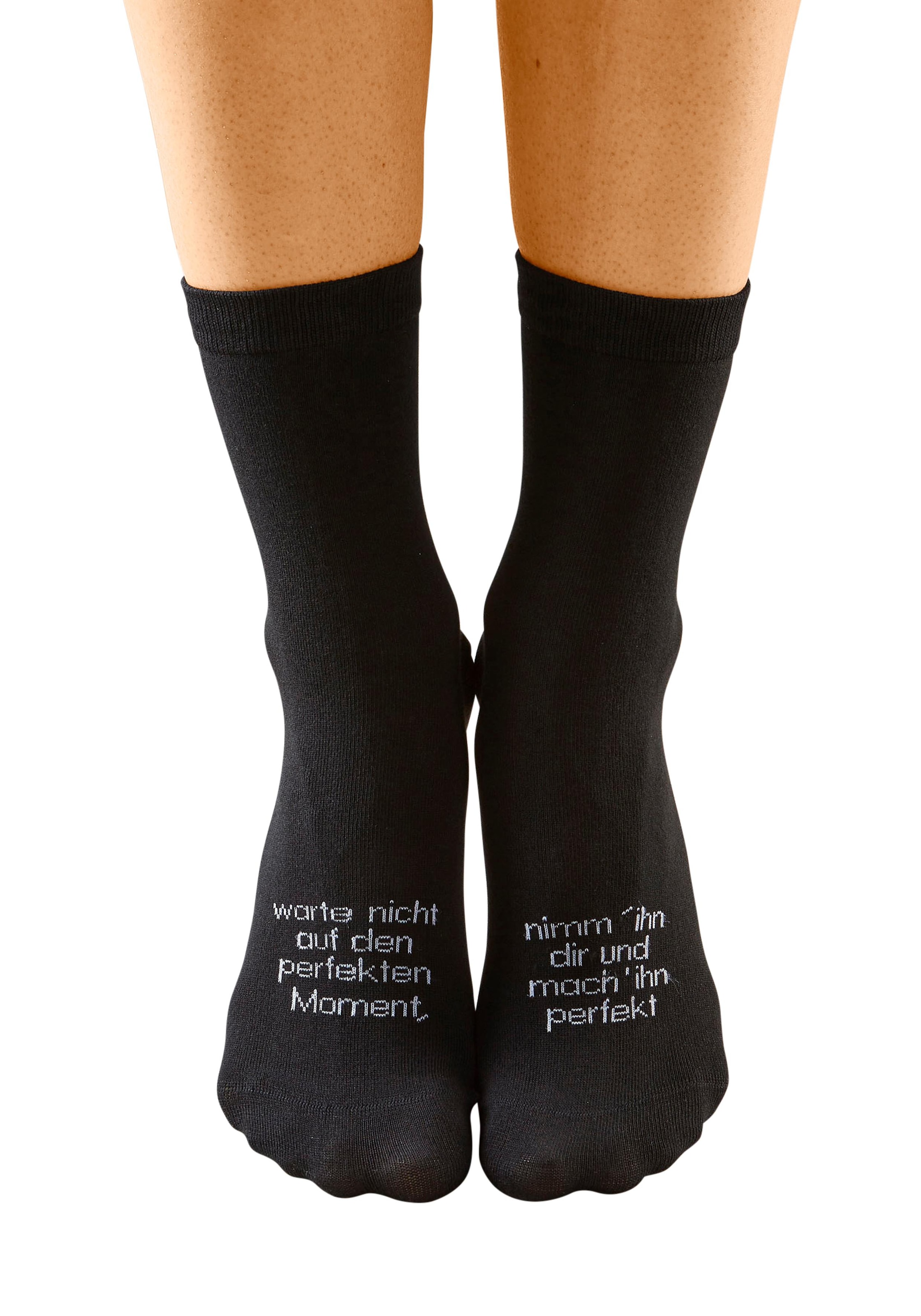 Bench. Socken, (Packung, 7 Paar), mit Turnbeutel