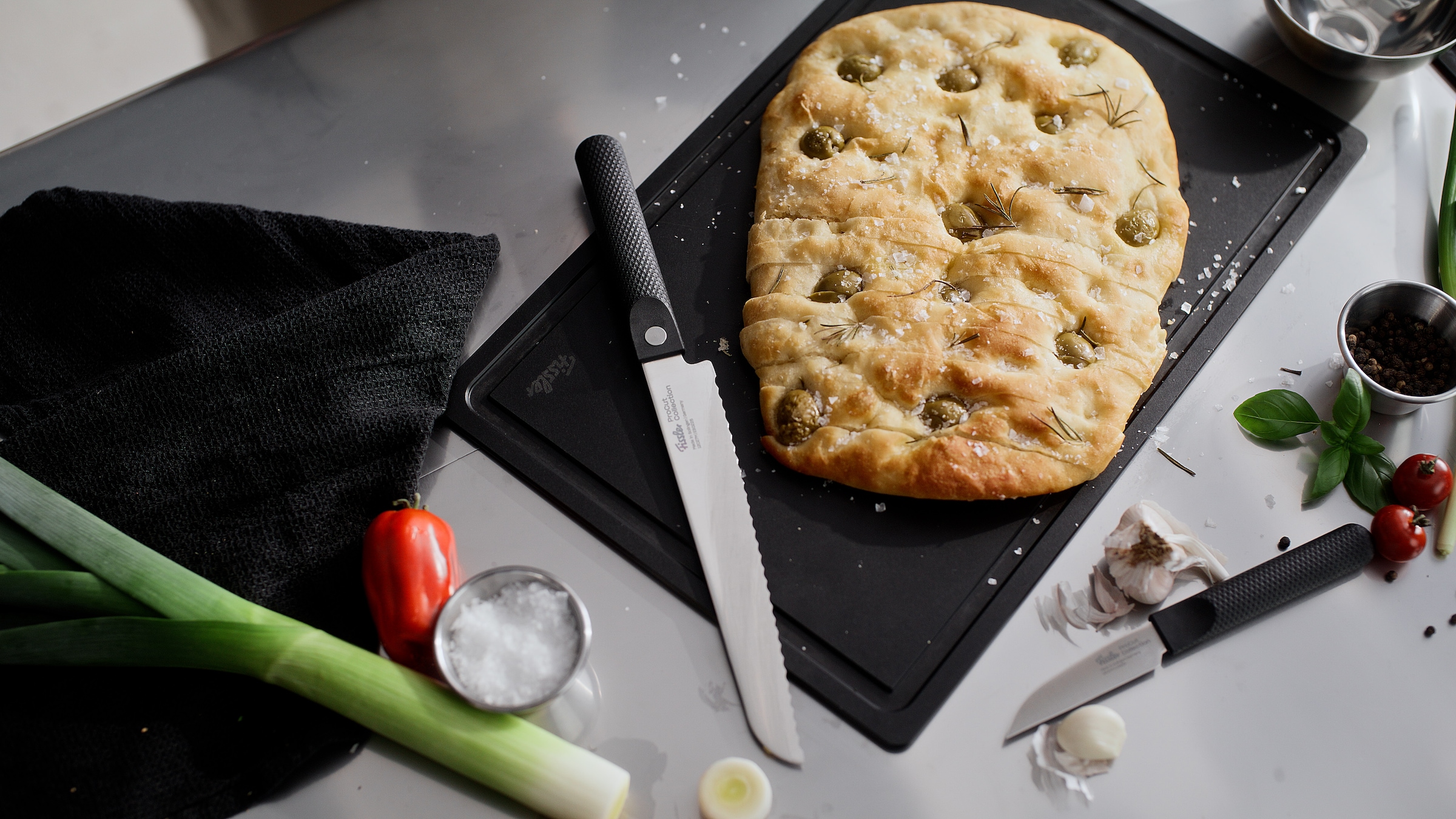 Fissler Brotmesser »ProcCut Collection« Made in Germany , handgeschliffen , 12C27M Spezialmesserstahl