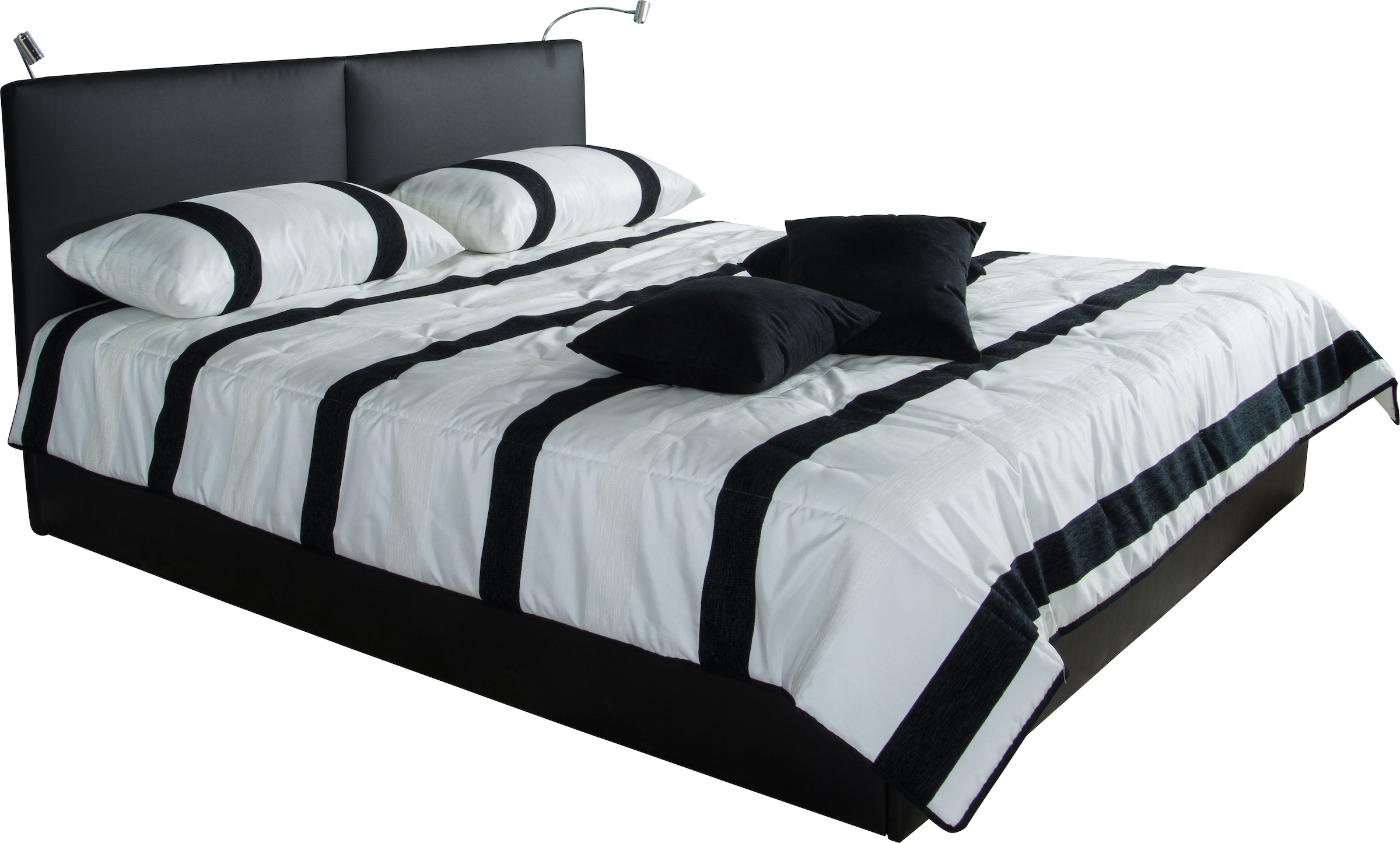 Westfalia Schlafkomfort Bett »Polsterbett Oslo in verschiedenen Härtegraden und Größen« wahlweise mit oder ohne Bettkasten