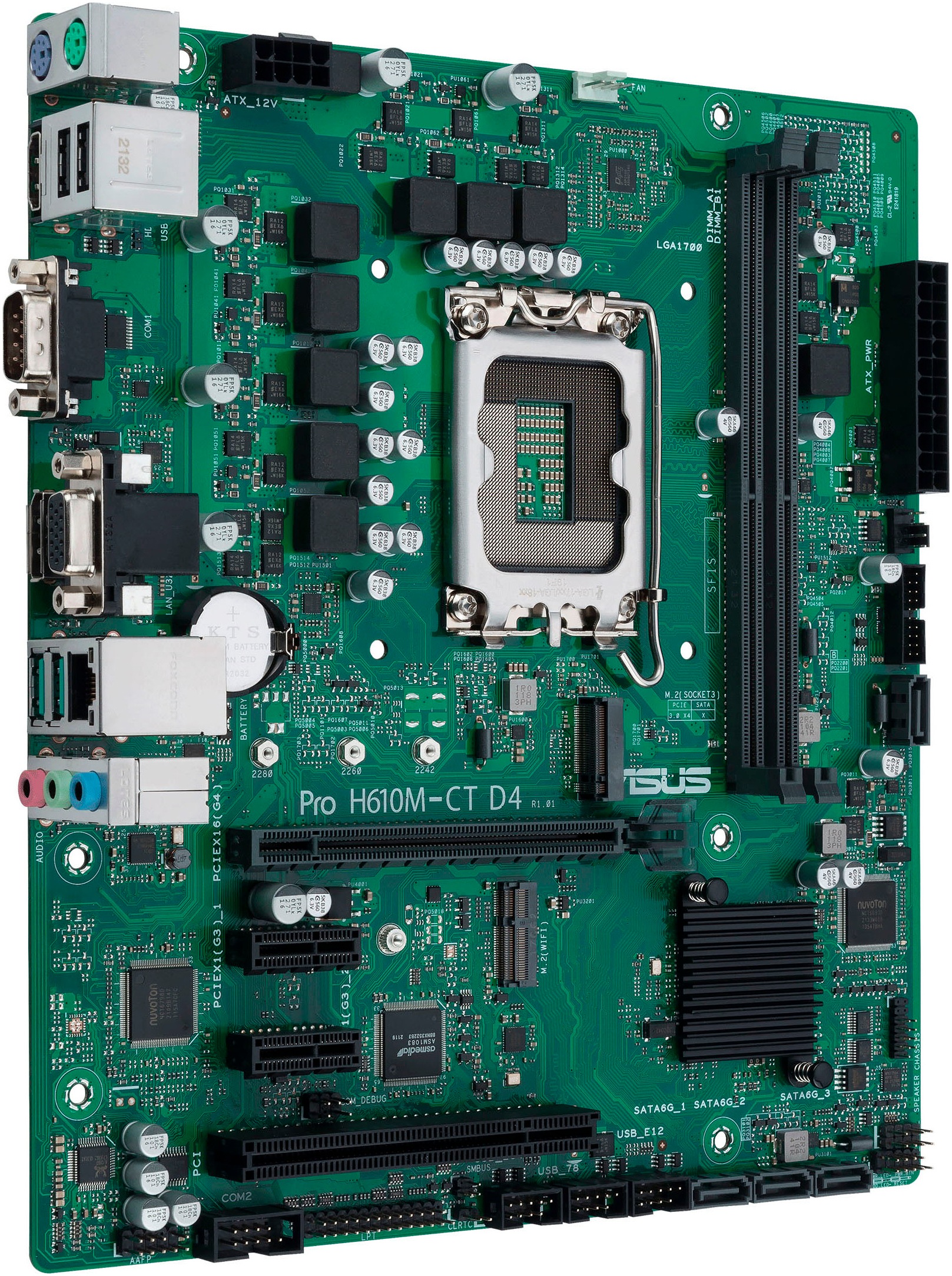 Asus Mainboard »PRO H610M-C D4-CSM«