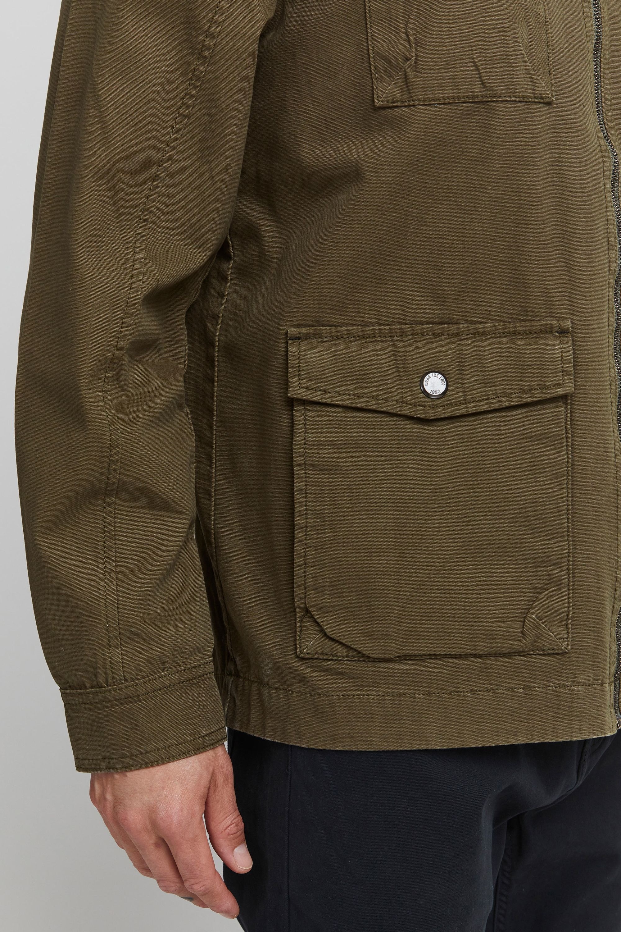 Indicode Fieldjacket »Fieldjacke IDBolven«, ohne Kapuze