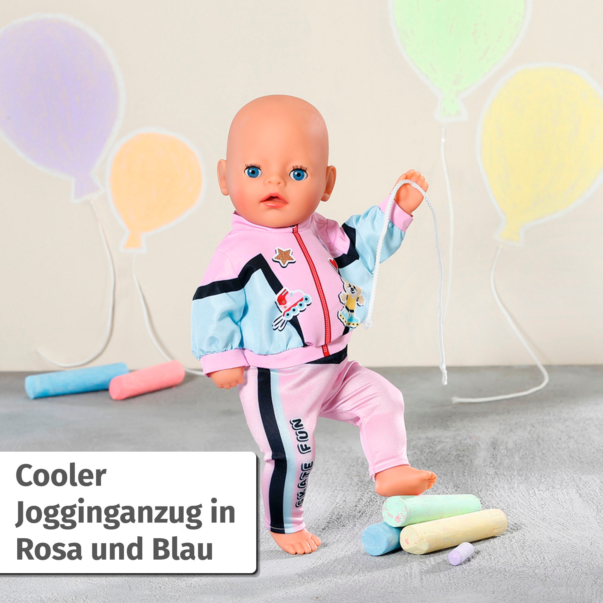 Baby Born Puppenkleidung »Little Jogging Anzug 36 cm«