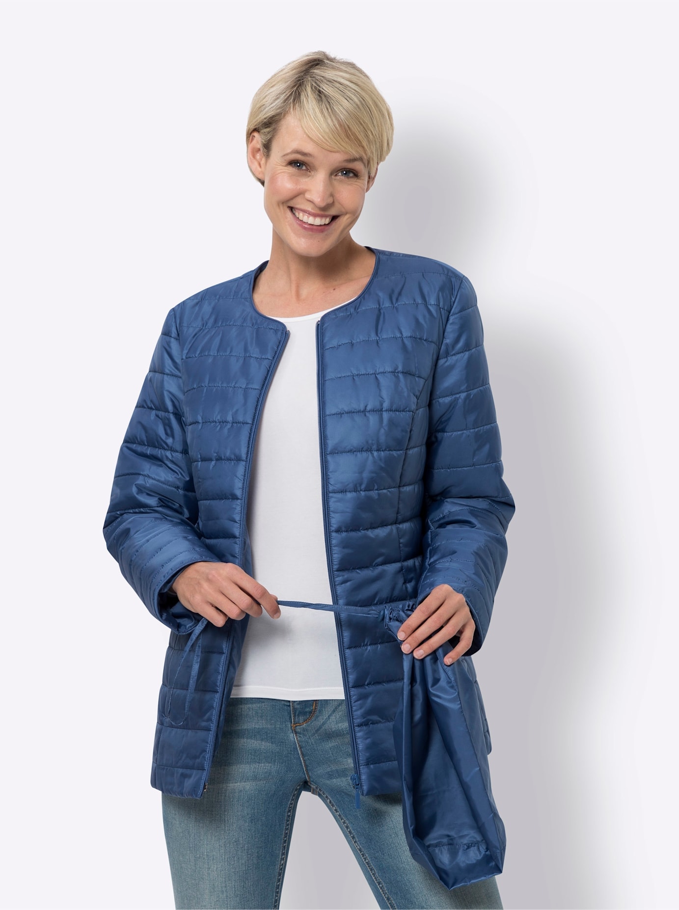 Classic Basics Steppjacke, ohne Kapuze