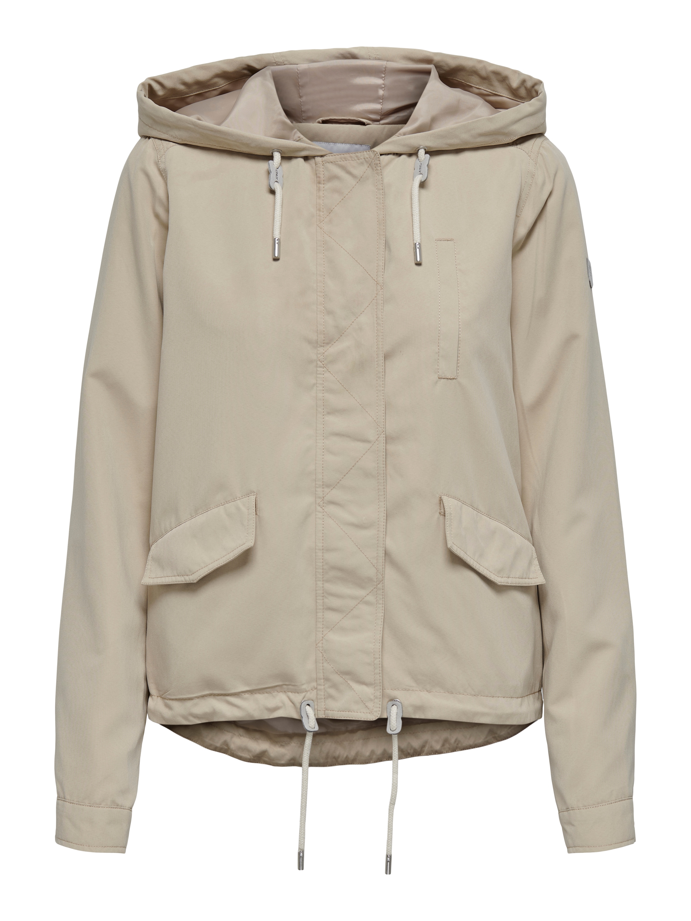 ONLY »ONLSKYLAR HOOD SPRING JACKET CC OTW« mit Kapuze mit