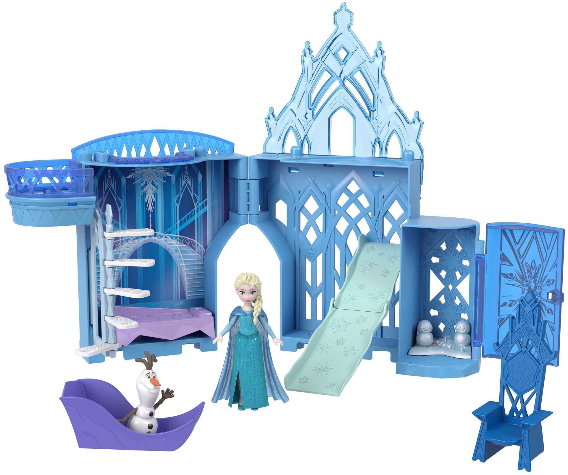 Mattel® Puppenhaus »Disney Die Eiskönigin, Elsas Stapelschloss«, inkluisve Puppe Elsa
