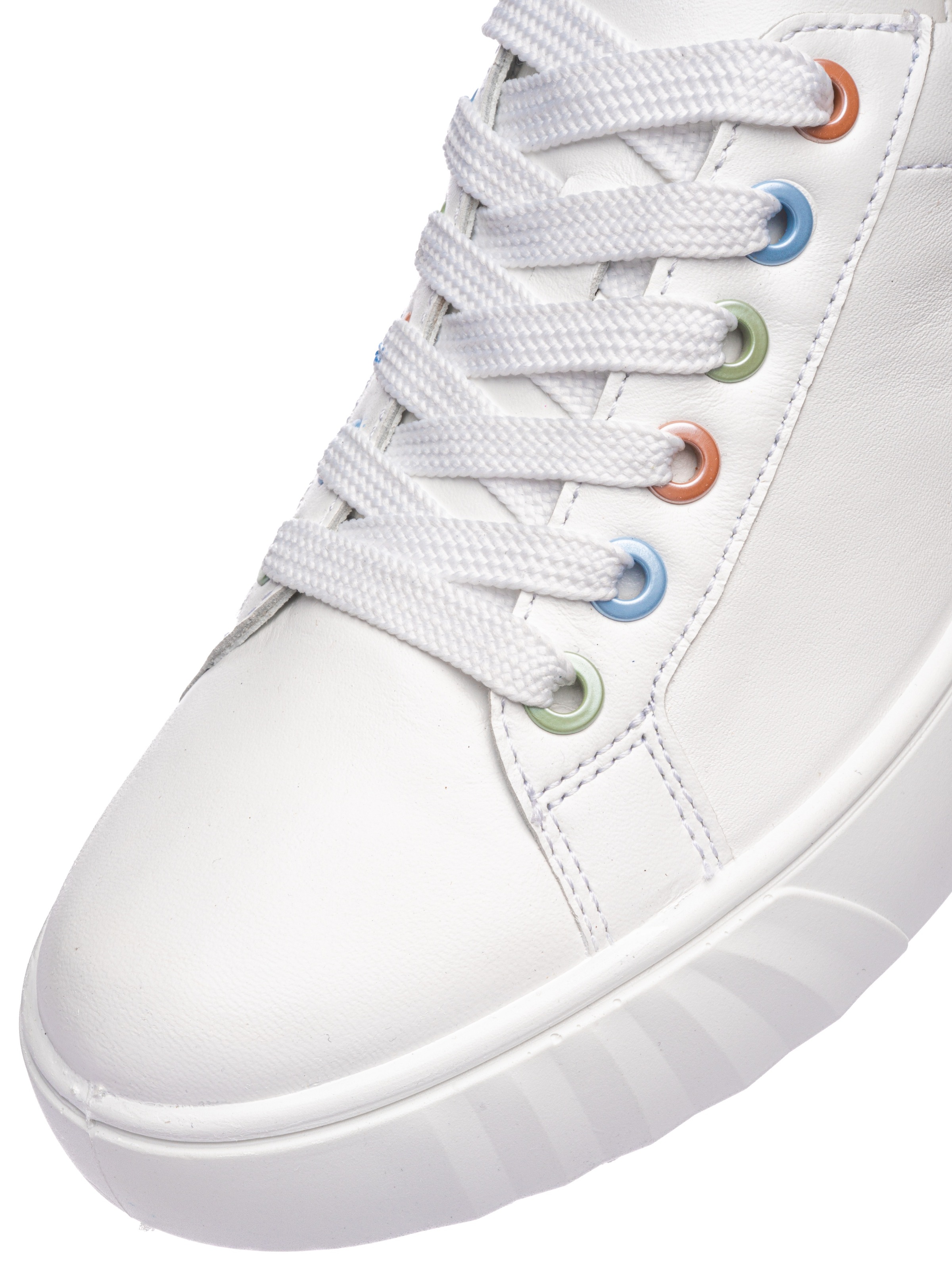 Ara Plateausneaker »MONACO«  Freizeitschuh, Halbschuh, Schnürer mit Kontrastbesatz, H-Weite