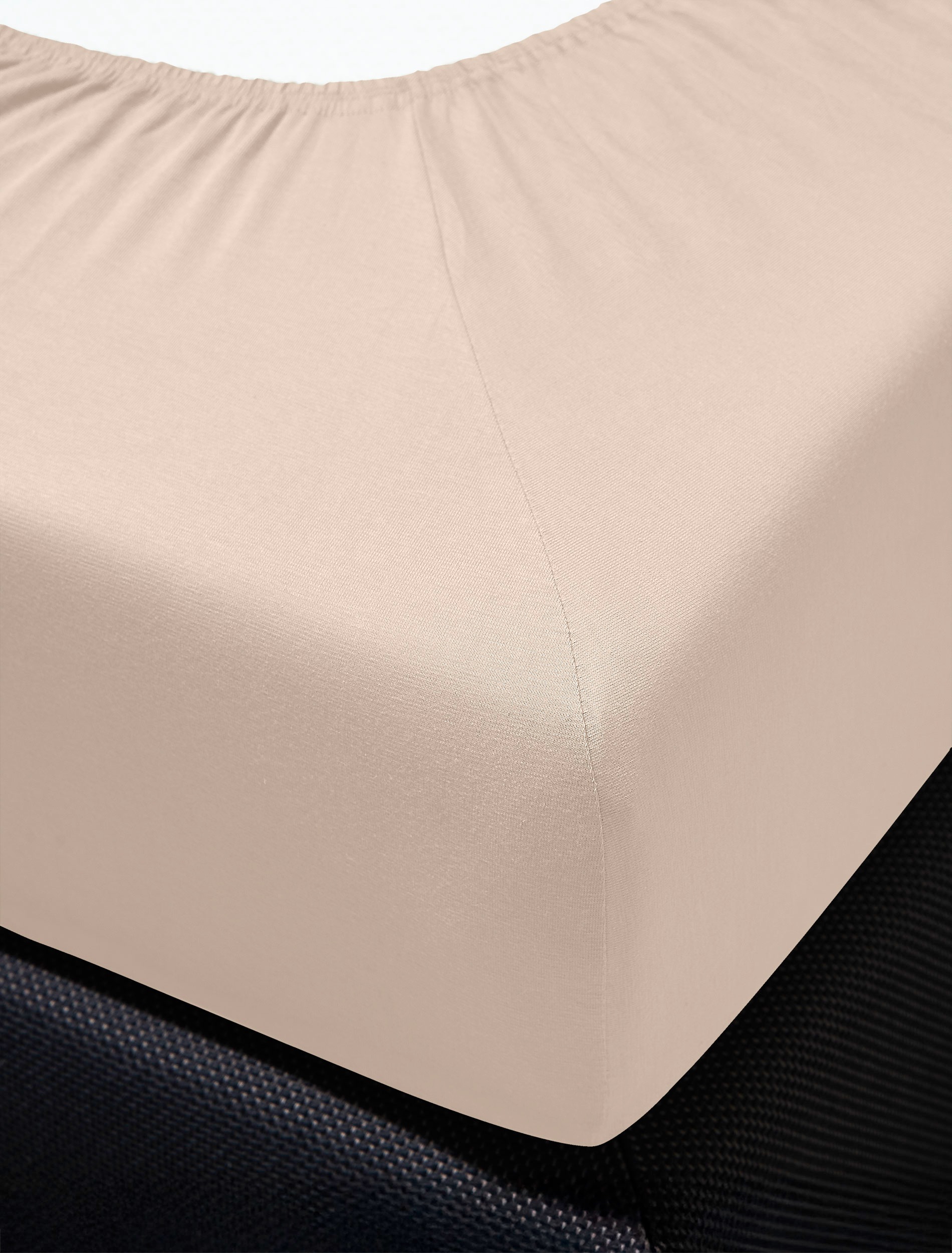 Irisette Spannbettlaken »Jupiter 8« aus Baumwolle, für Matratzen bis 25 cm Höhe, Bettlaken, Spannbetttuch