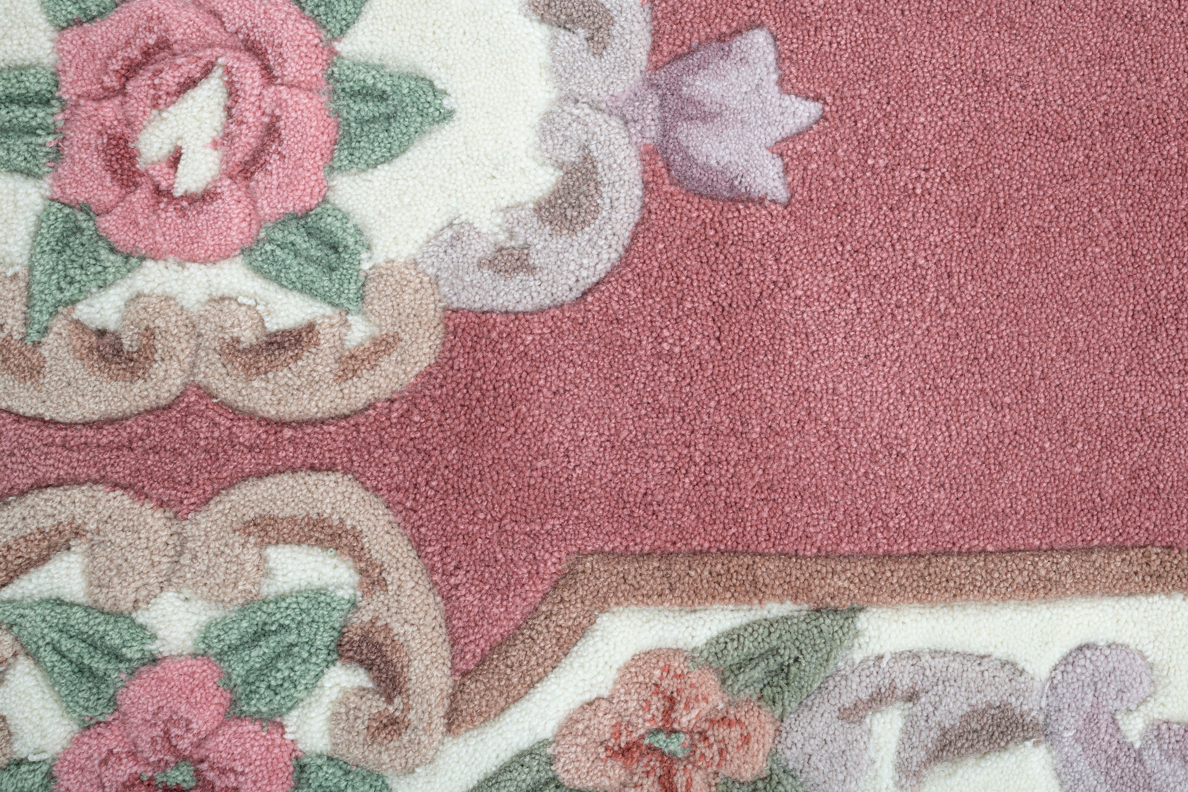THEKO Bettumrandung »Ming«, (3 tlg.), Bettvorleger, Läufer-Set, hochwertiges Acrylgarn, florales Design