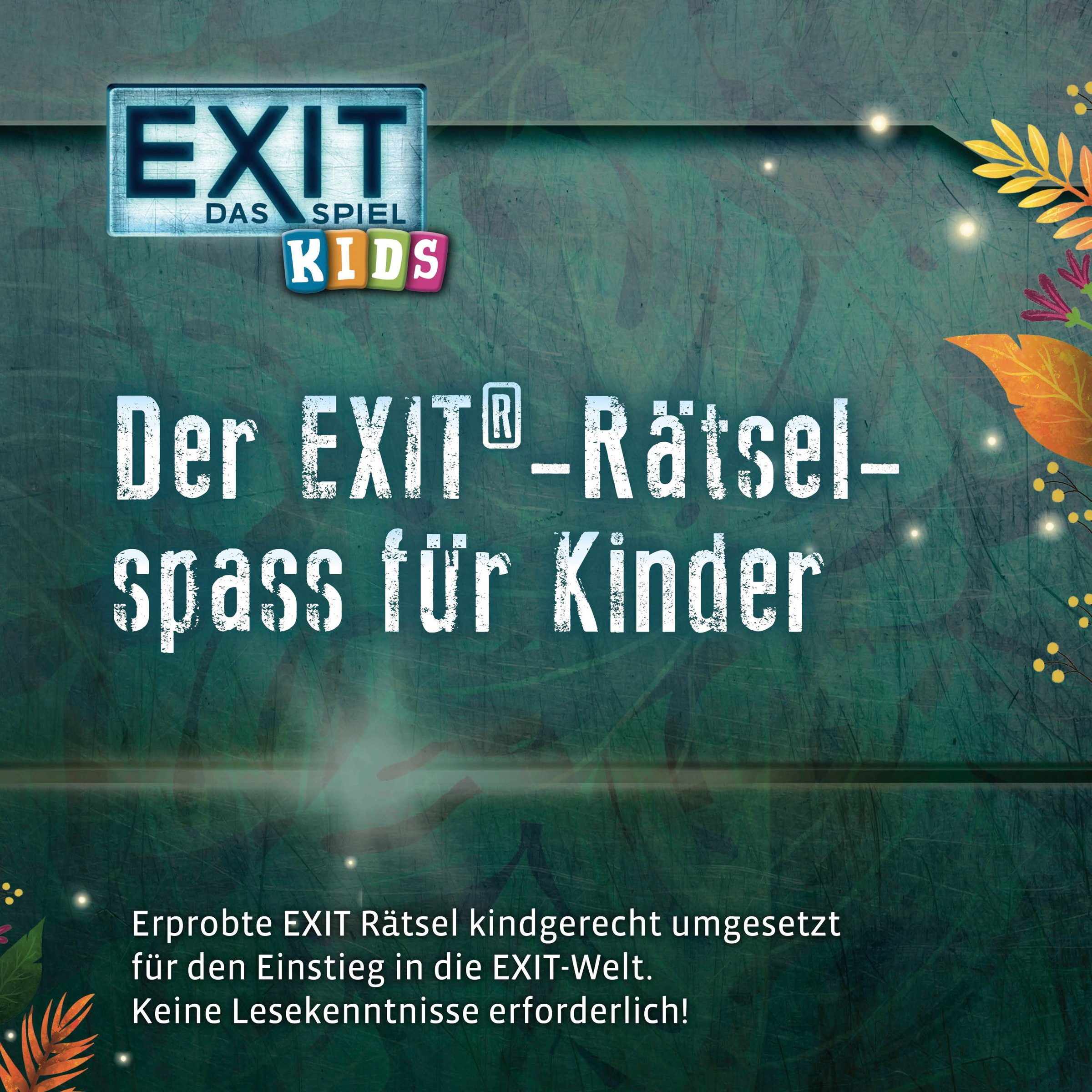 Kosmos Spiel »EXIT, Das Spiel Kids: Rätselspaß im Dschungel«, Made in Germany