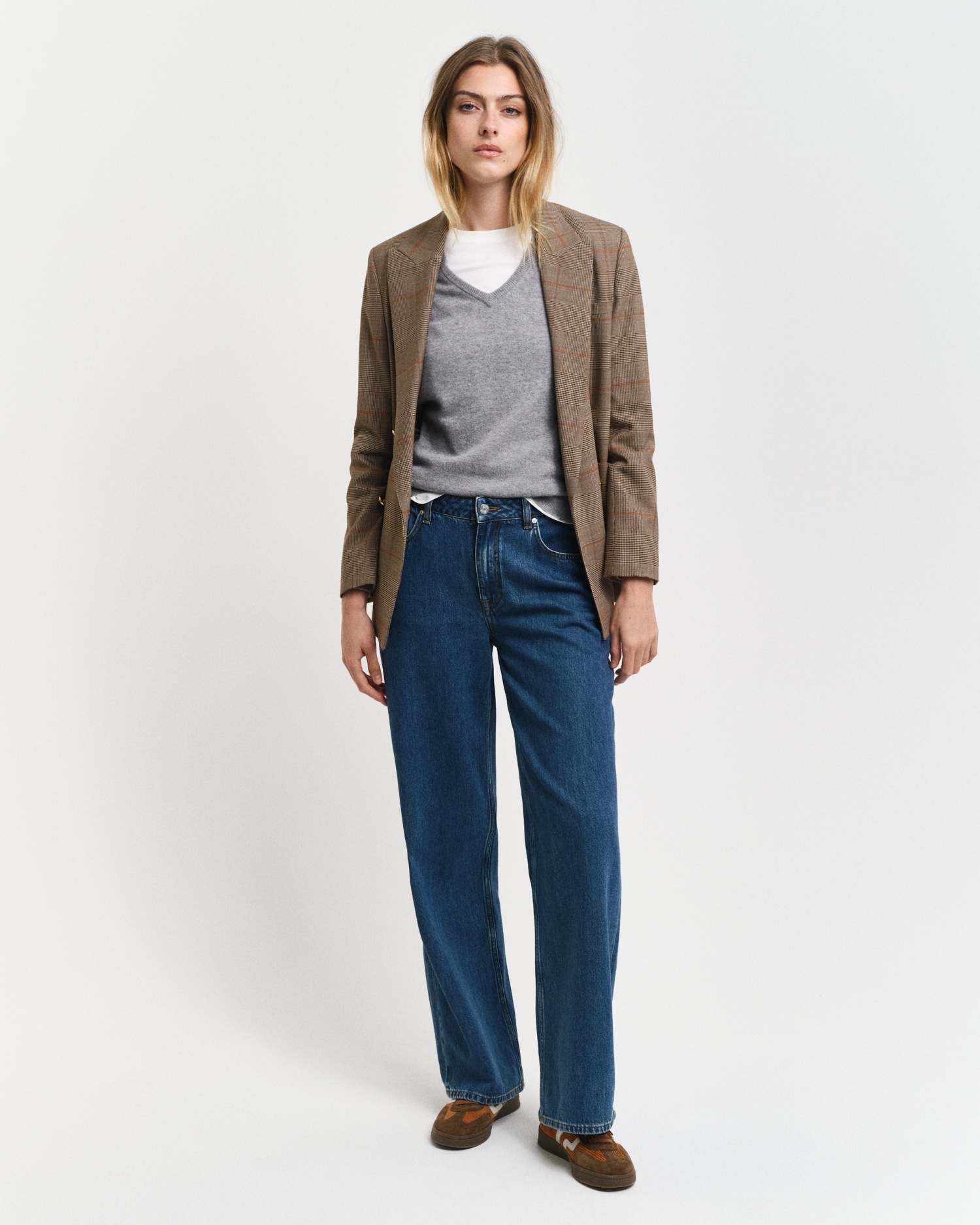 Gant V-Ausschnitt-Pullover »EXTRAFINE LAMBSWOOL V-NECK«