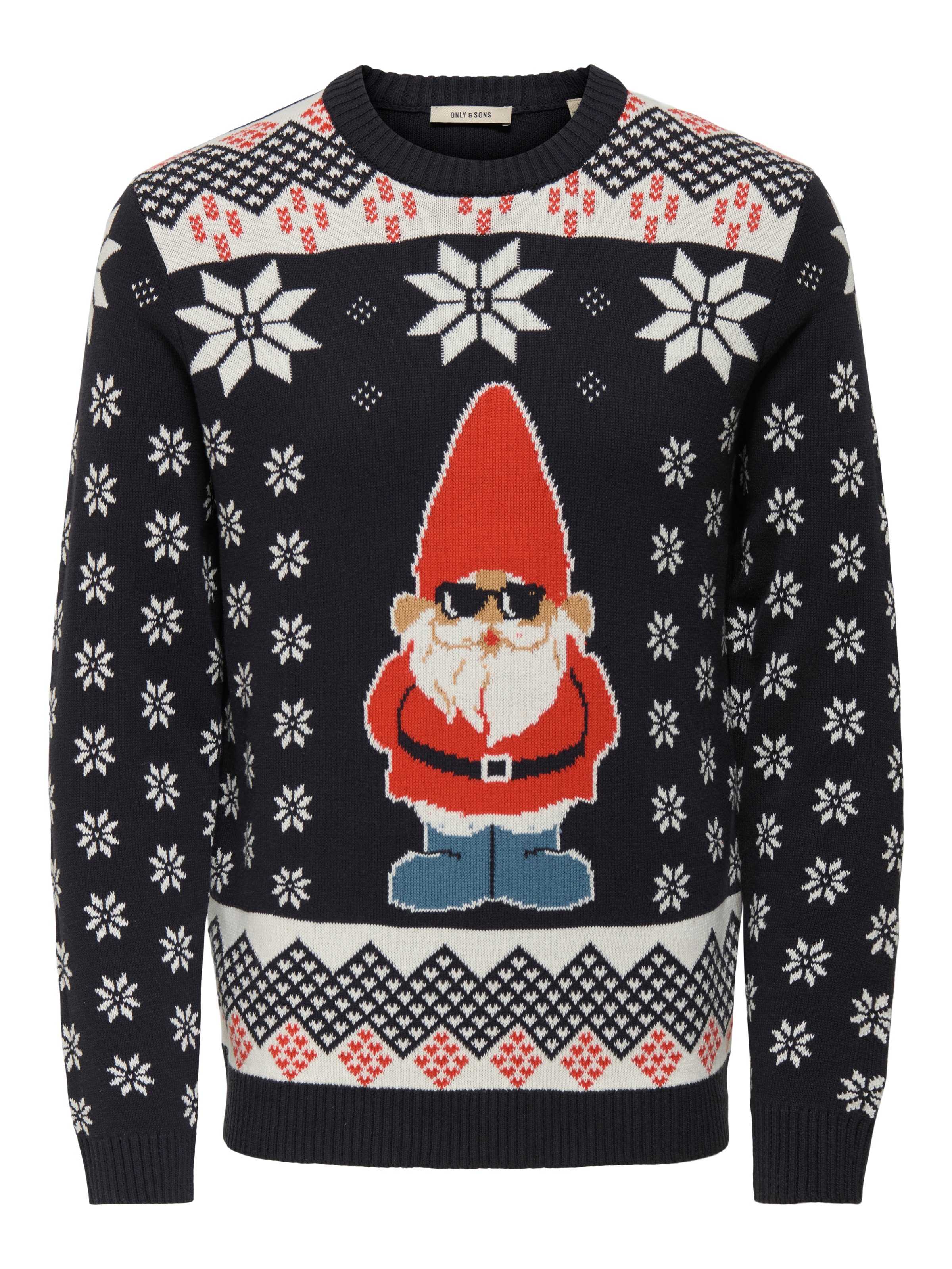 ONLY & SONS Rundhalspullover »ONSX-MAX REG CREW KNIT«