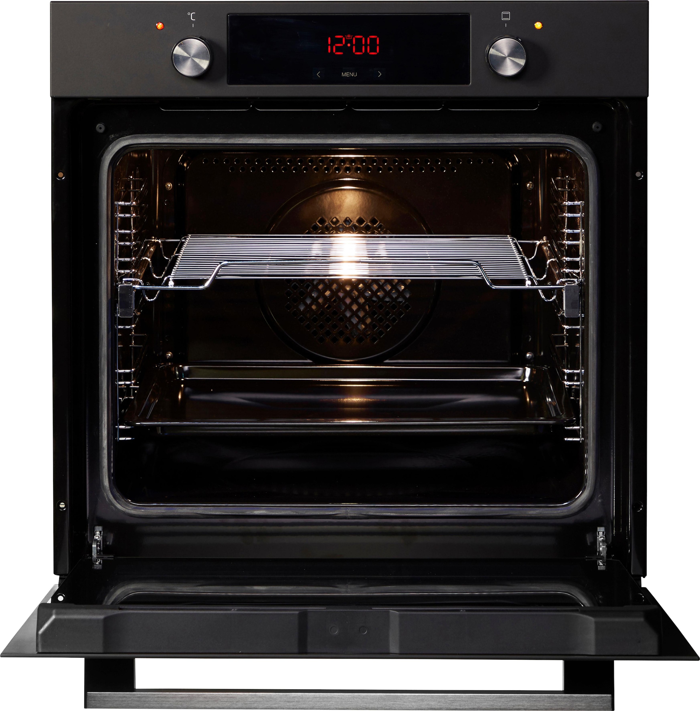 Amica Einbaubackofen  »EBX 943 610 SM«, mit 1-fach-Teleskopauszug, Simple Steam