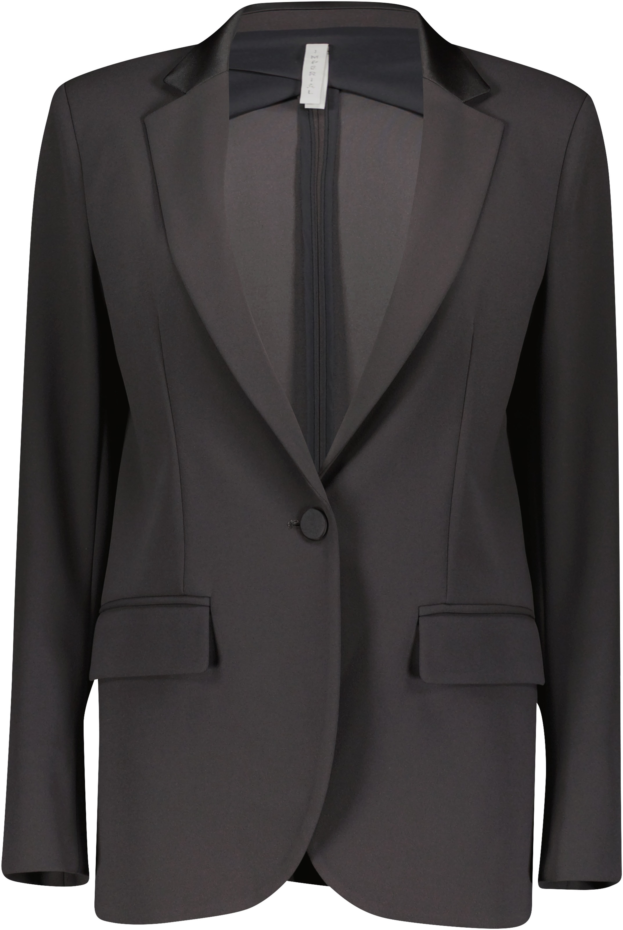 IMPERIAL Longblazer, mit Satindetails und Stretch
