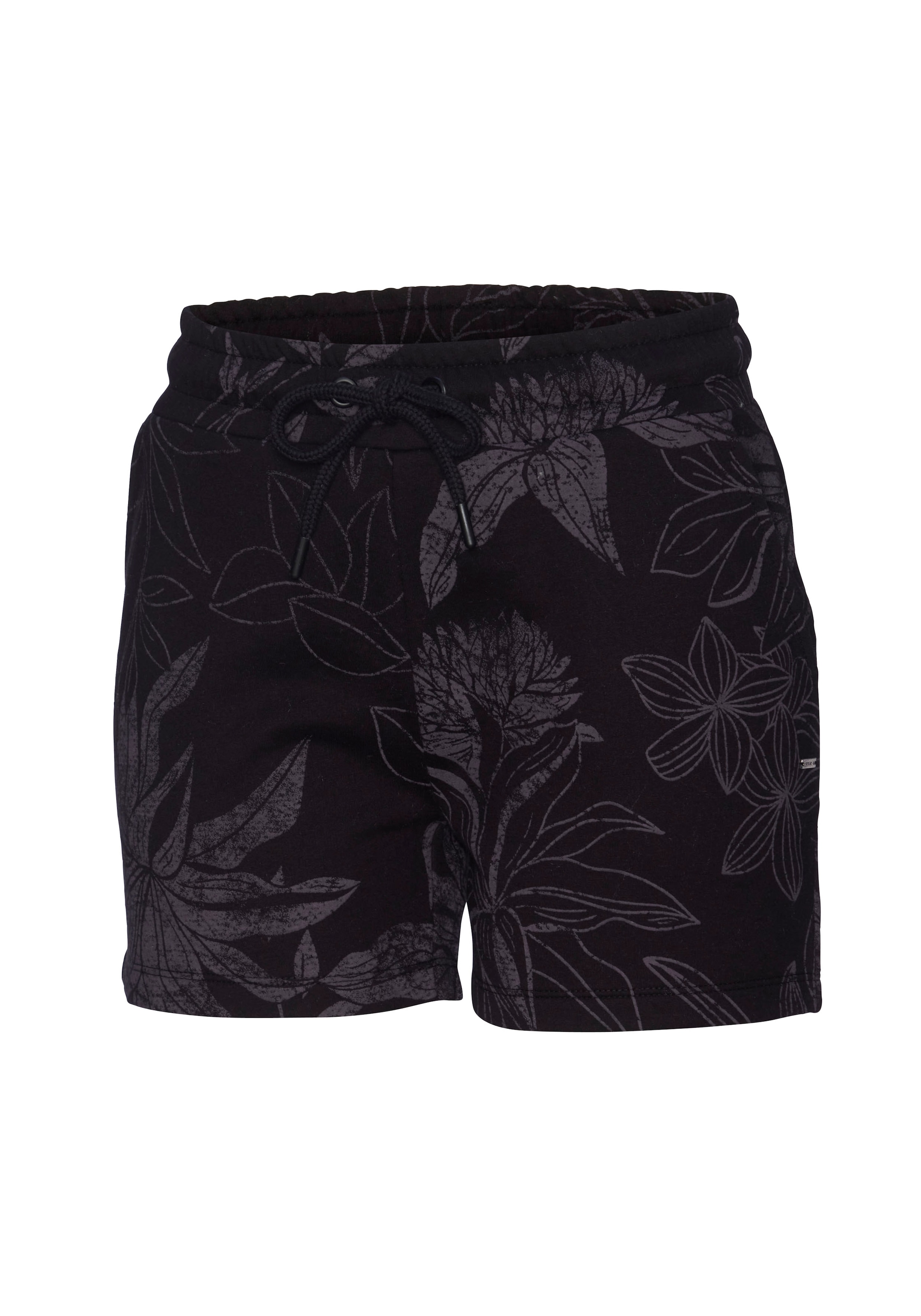 LASCANA Relaxshorts, mit floralem Alloverdruck, Loungewear