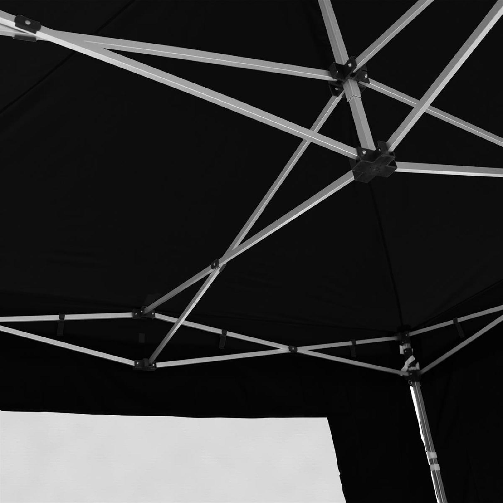 VCM Pavillon »Aluminium-Faltpavillon schwarz«
