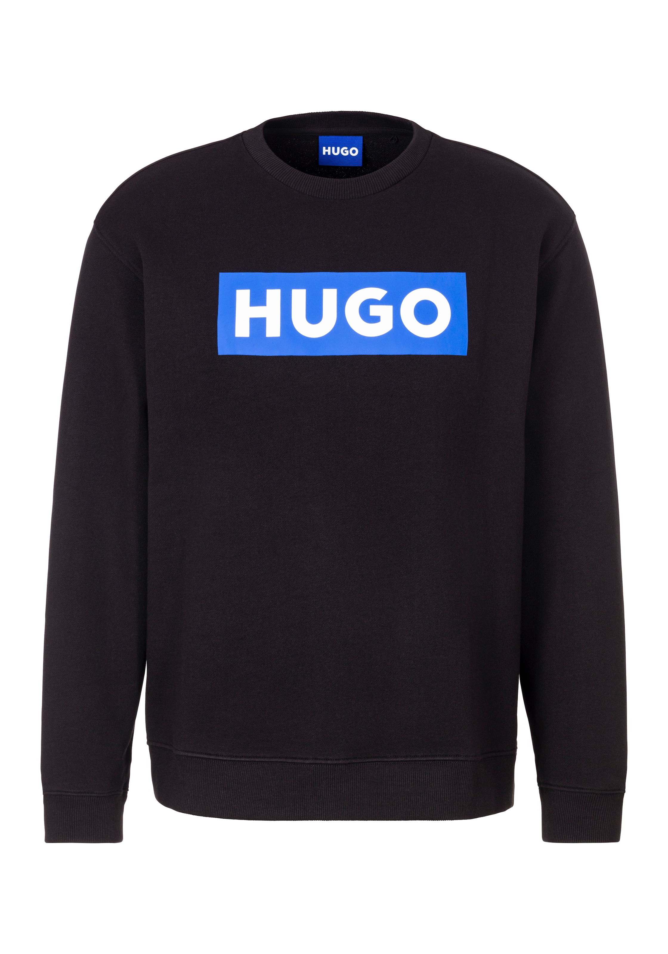 HUGO Blue Sweatshirt, mit Frontprint