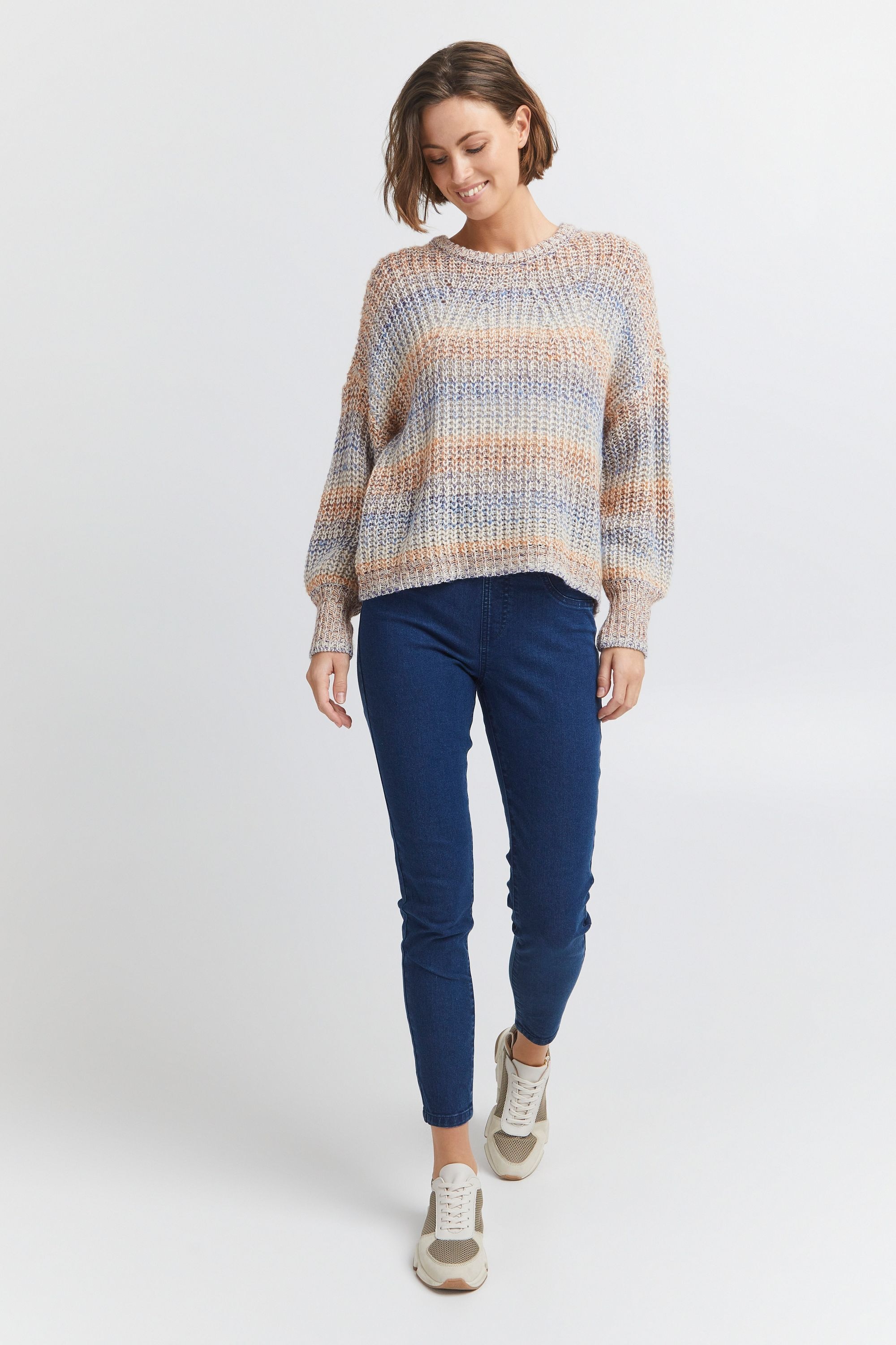 fransa Strickfleece-Pullover »Strickpullover FRLisa«