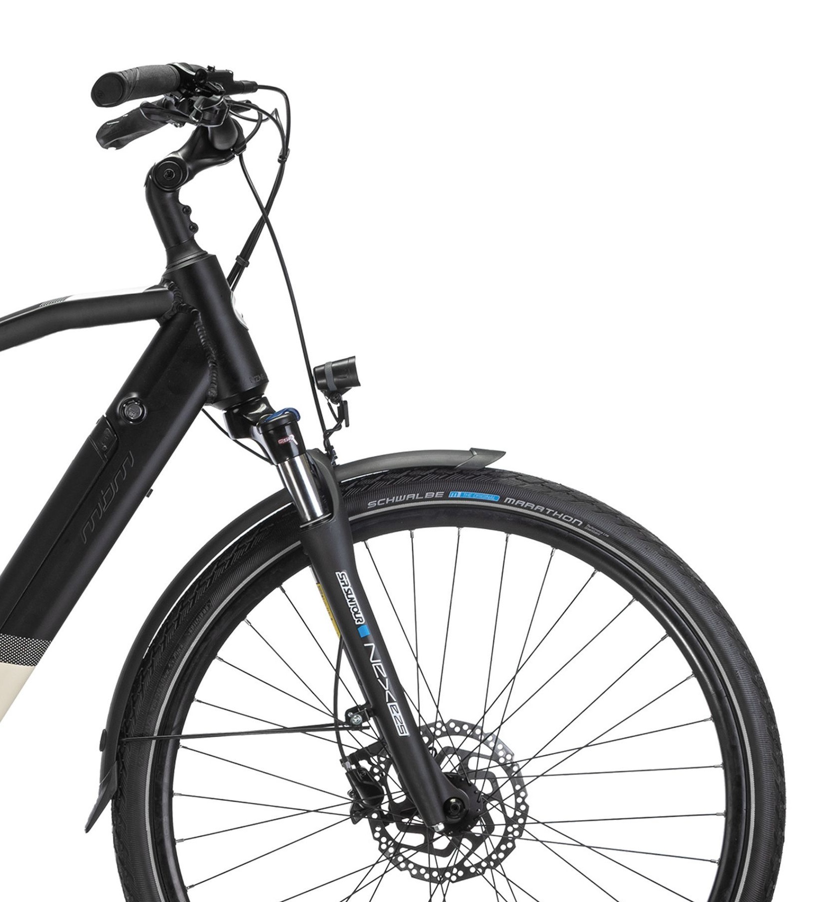 MBM E-Bike »Elektro-Citybike 28 Zoll RAMBLA SPORT Man, black«
