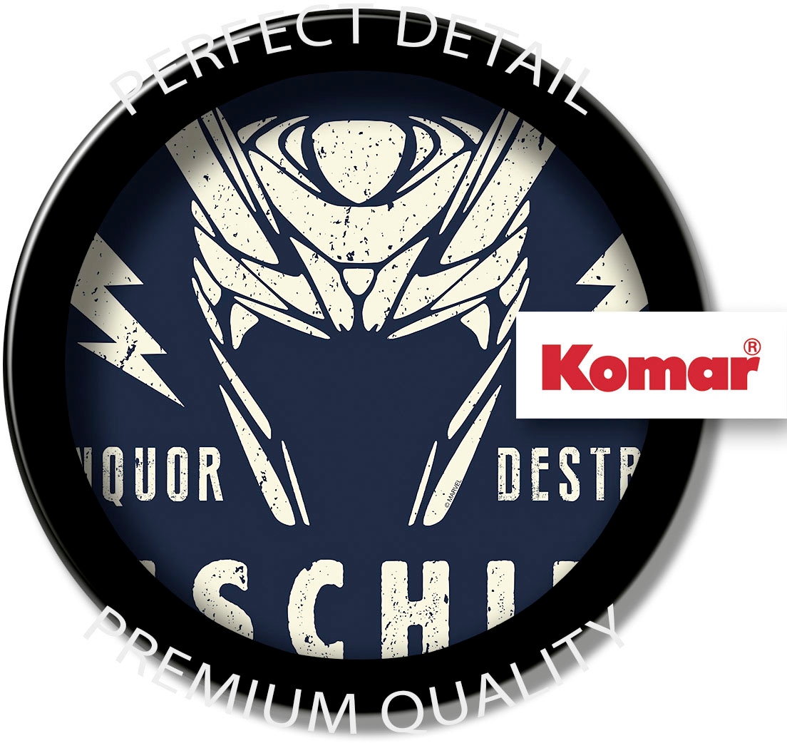 Komar Wandbild »Loki Mischief«, (1 St.), Deutsches Premium-Poster Fotopapier mit seidenmatter Oberfläche und hoher Lichtbeständigkeit. Für fotorealistische Drucke mit gestochen scharfen Details und hervorragender Farbbrillanz.