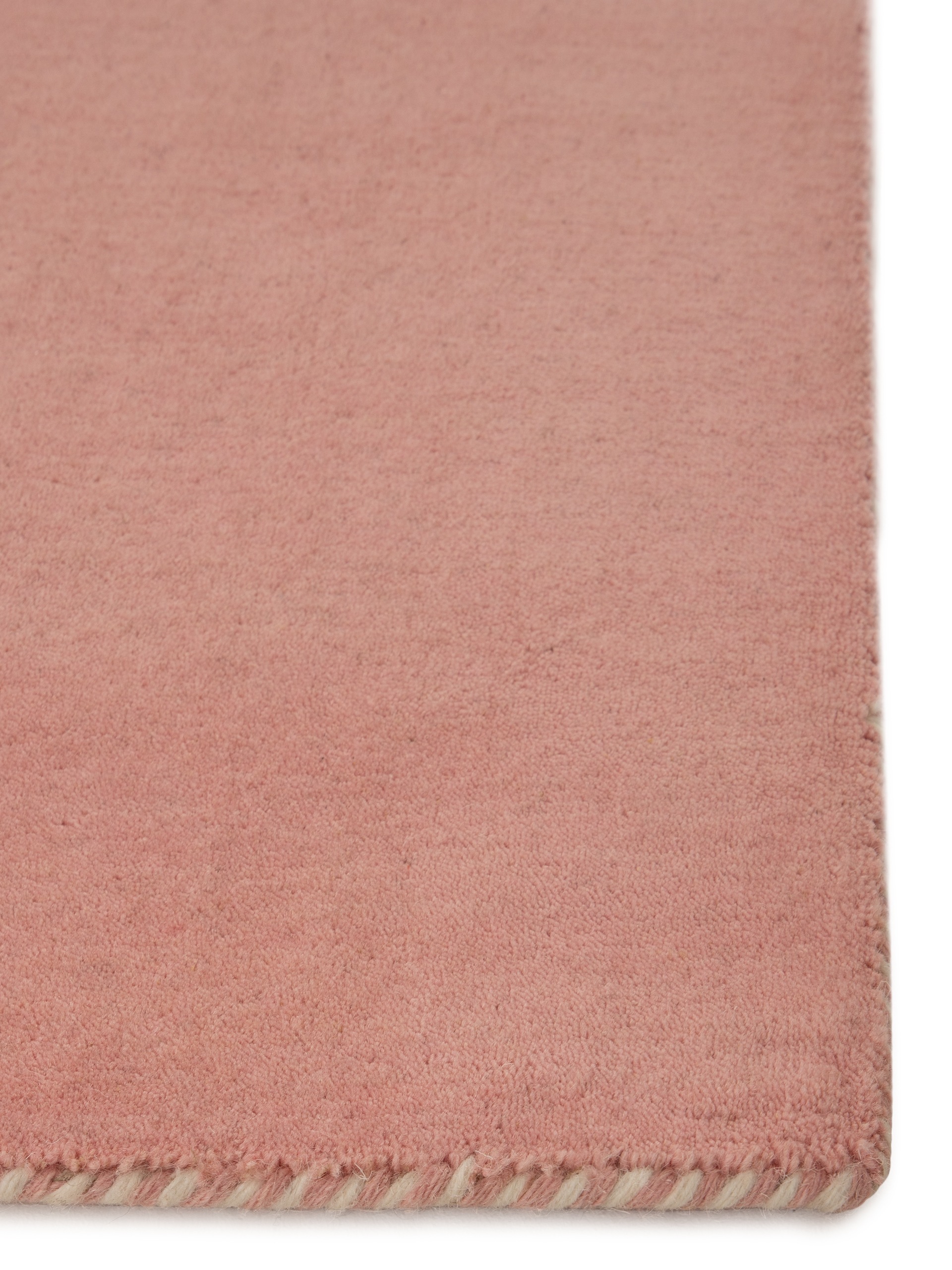 carpetfine Wollteppich »Gabbeh Lola Uni«, rechteckig, 14 mm Höhe, mit natürlichem Pflanzenmaterial von Hand gewebt, auch in Rund
