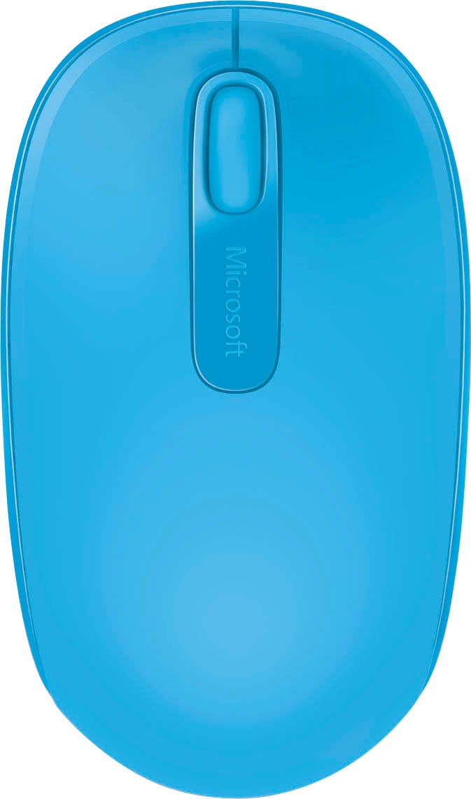 Microsoft Maus »Wireless Mobile Mouse 1850 Cyan Blue«, RF Wireless