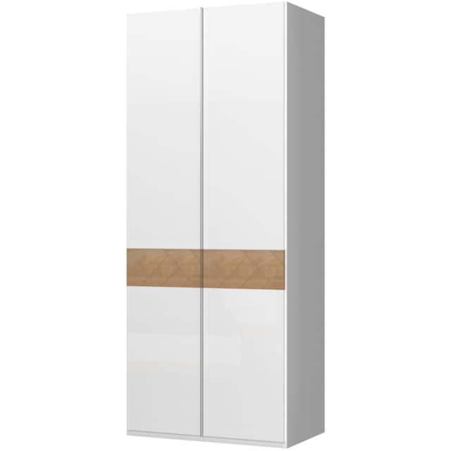 Places of Style Drehtürenschrank »Avis«, UV lackiert, hochglänzend, Soft-Close  Funktion, 92cm breit auf Raten bestellen