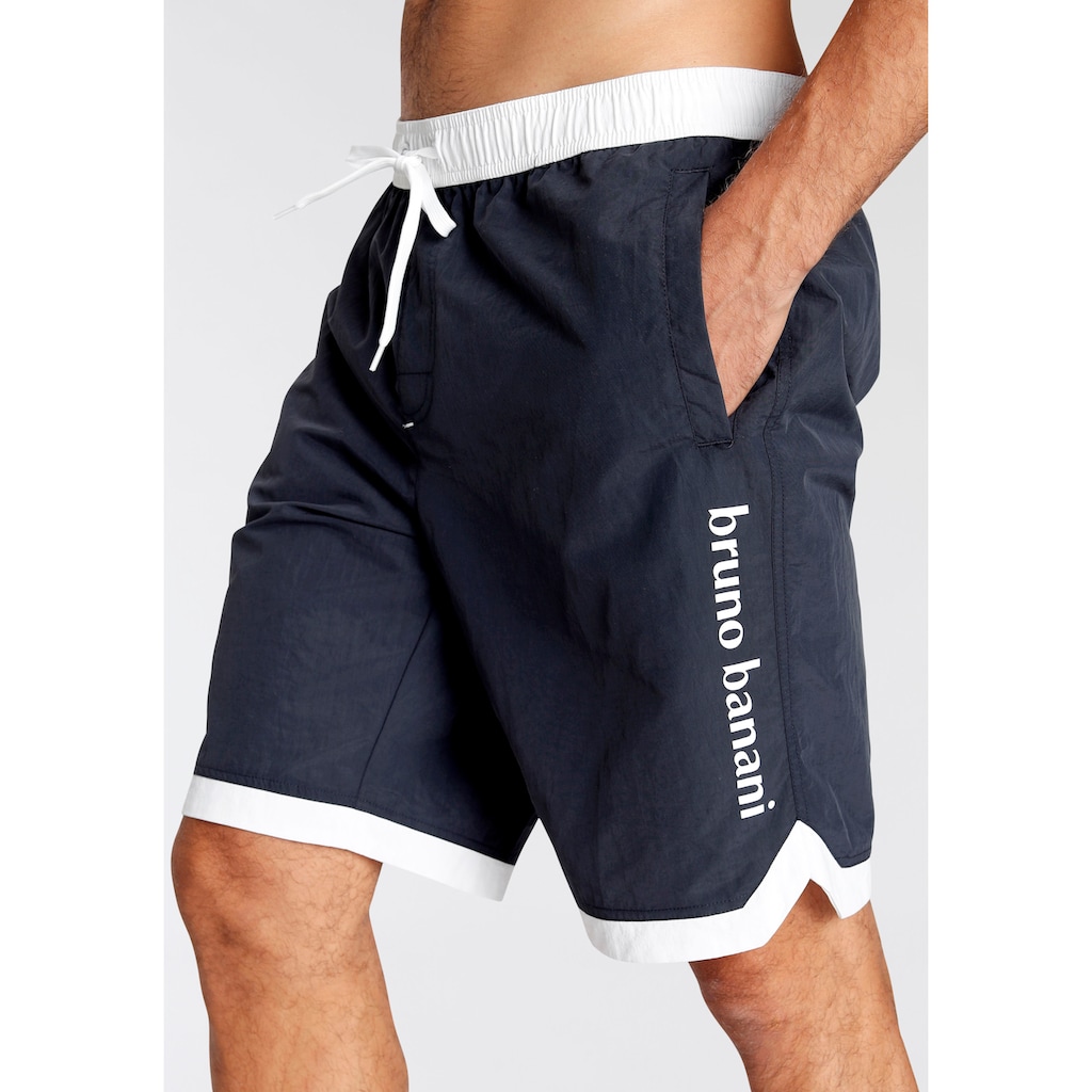 Bruno Banani Boardshorts »aus recyceltem Material«