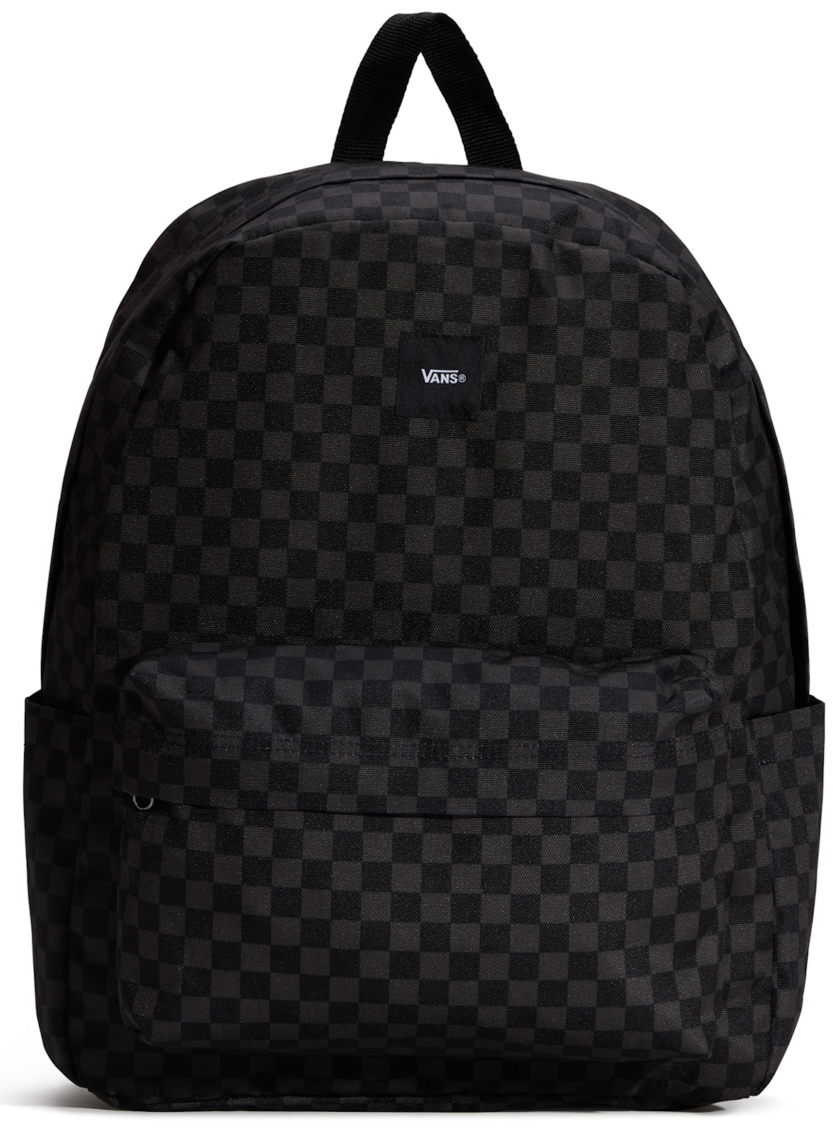 Vans, Rucksack »OLD SKOOL CHECK BACKPACK« für vielseitige Einsatzzwecke, mit zwei Taschen und Ordnungsfach, Black/Charco, Rucksack