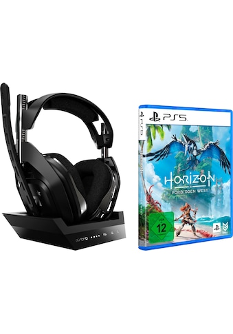 ASTRO Gaming-Headset »A50«, Rauschunterdrückung, inkl. PS5 Horizon Forbidden West kaufen