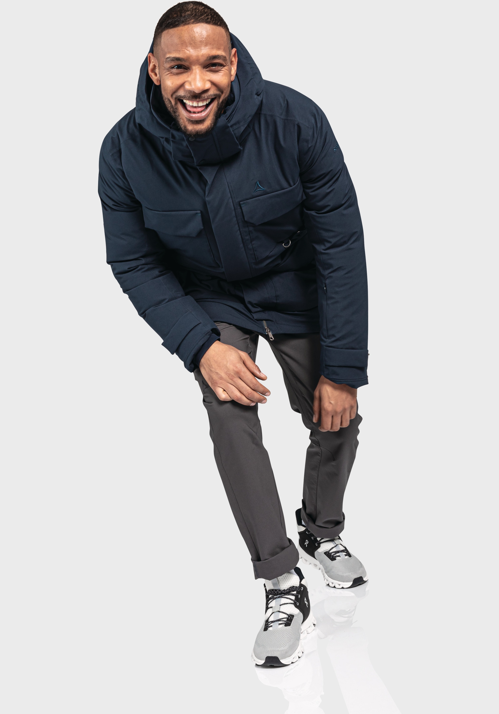 Schöffel Langjacke »Down Parka Ridgeland M«, mit Kapuze