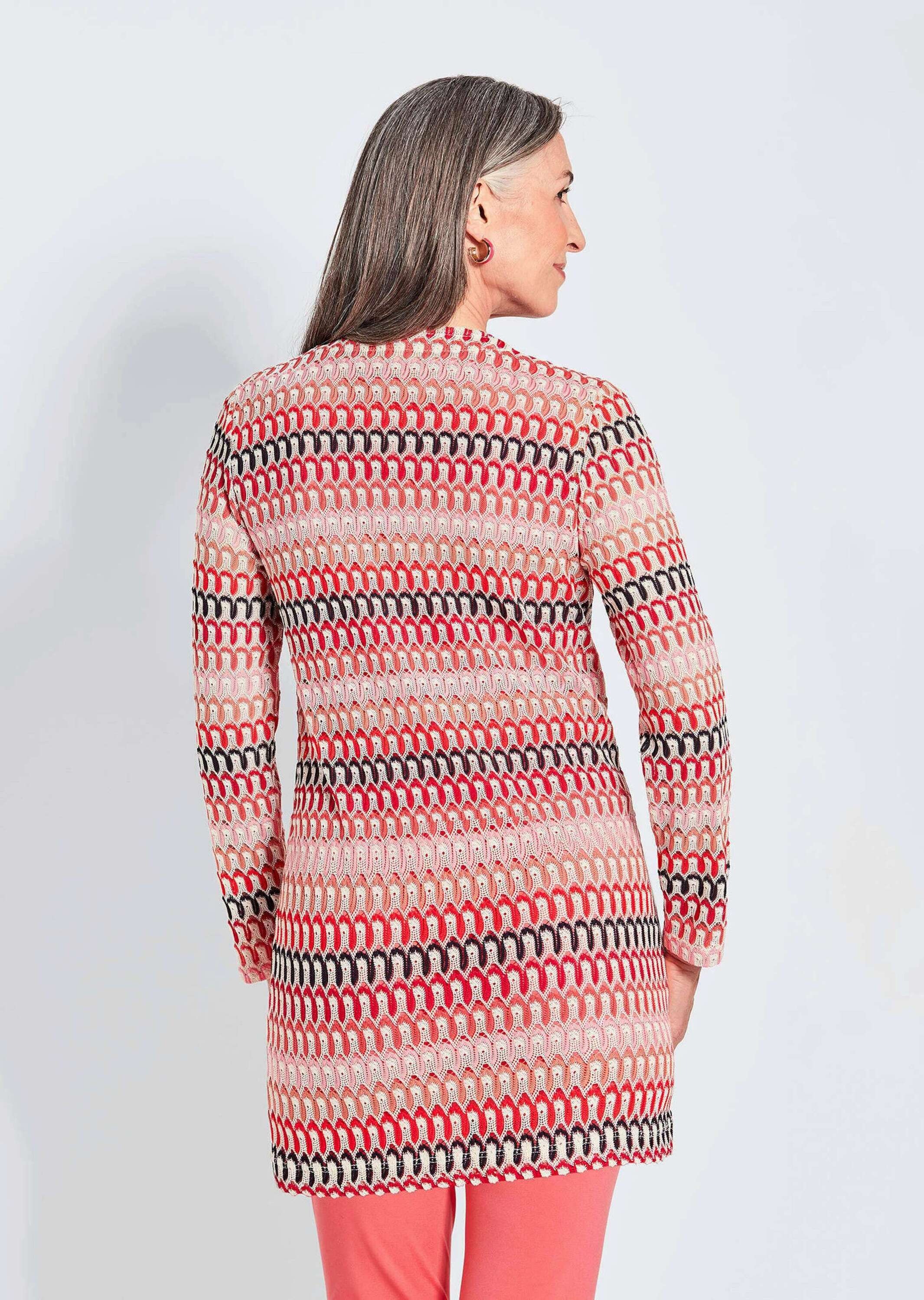 GOLDNER Kurzjacke »Kurzgröße Elegante, offene Spitzenjacke«