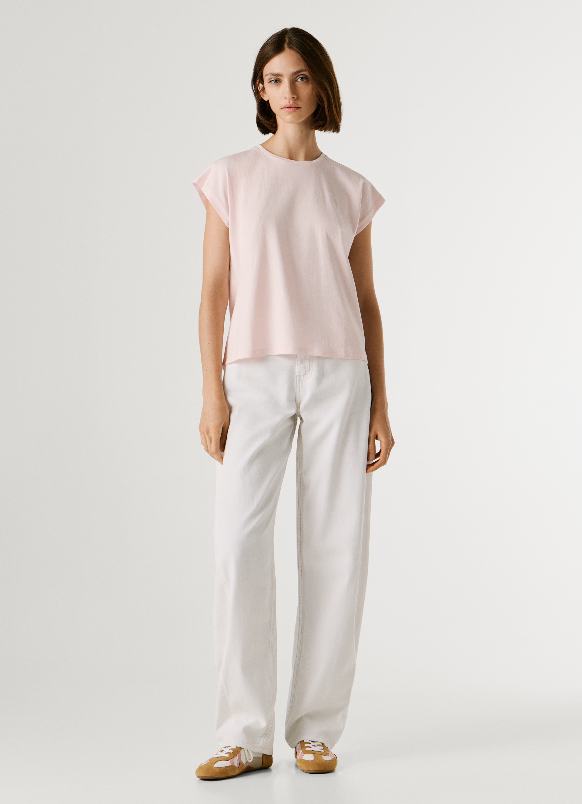 Pepe Jeans T-Shirt »BLOOM« im Slim Fit, Rundhals