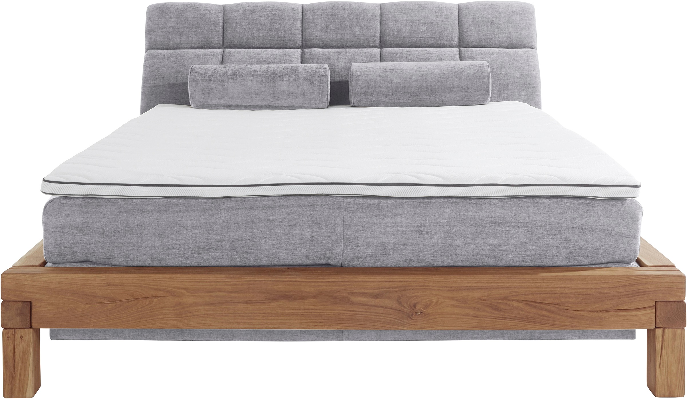 Home affaire Boxspringbett »Villads«, Liegefläche: 180/200 cm, Inside-Boxspring-Unterbau, recycelte Stoffe
