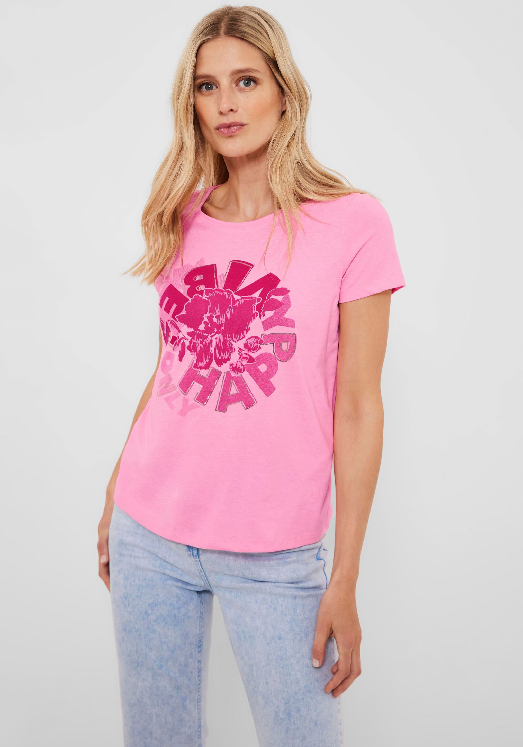 Cecil T-Shirt, im hüftlangen Schnitt online bestellen | UNIVERSAL