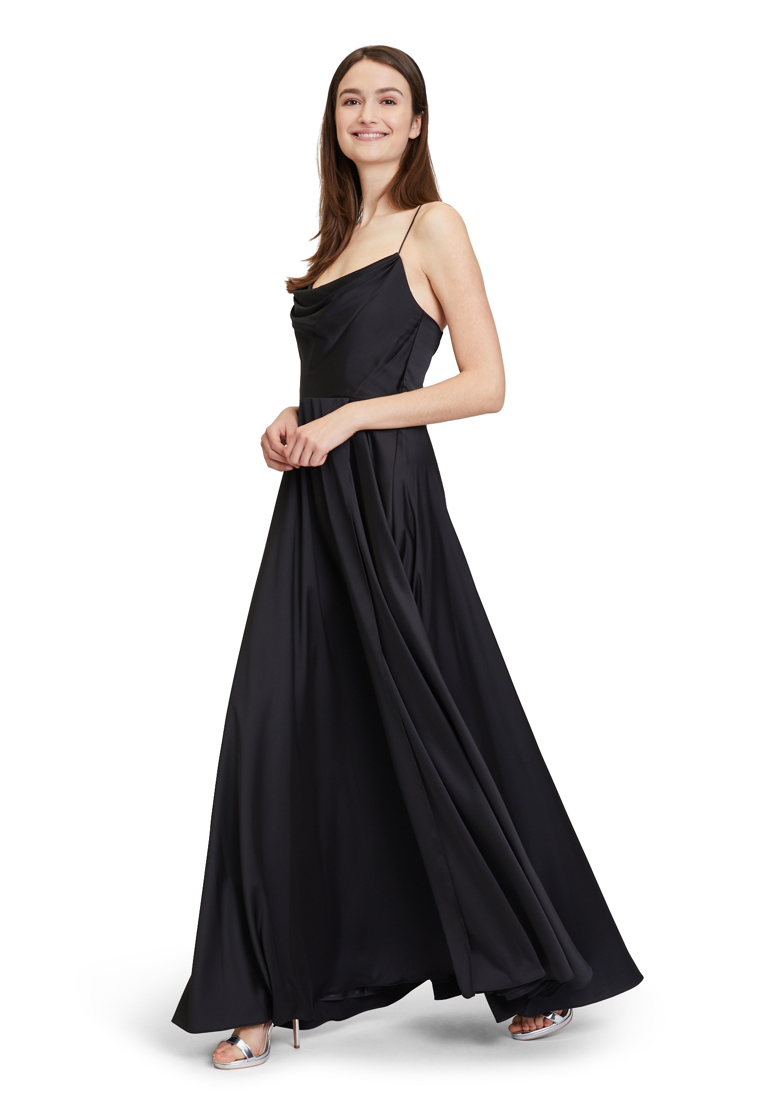 Vera Mont Abendkleid »Abendkleid mit Wasserfallausschnitt«
