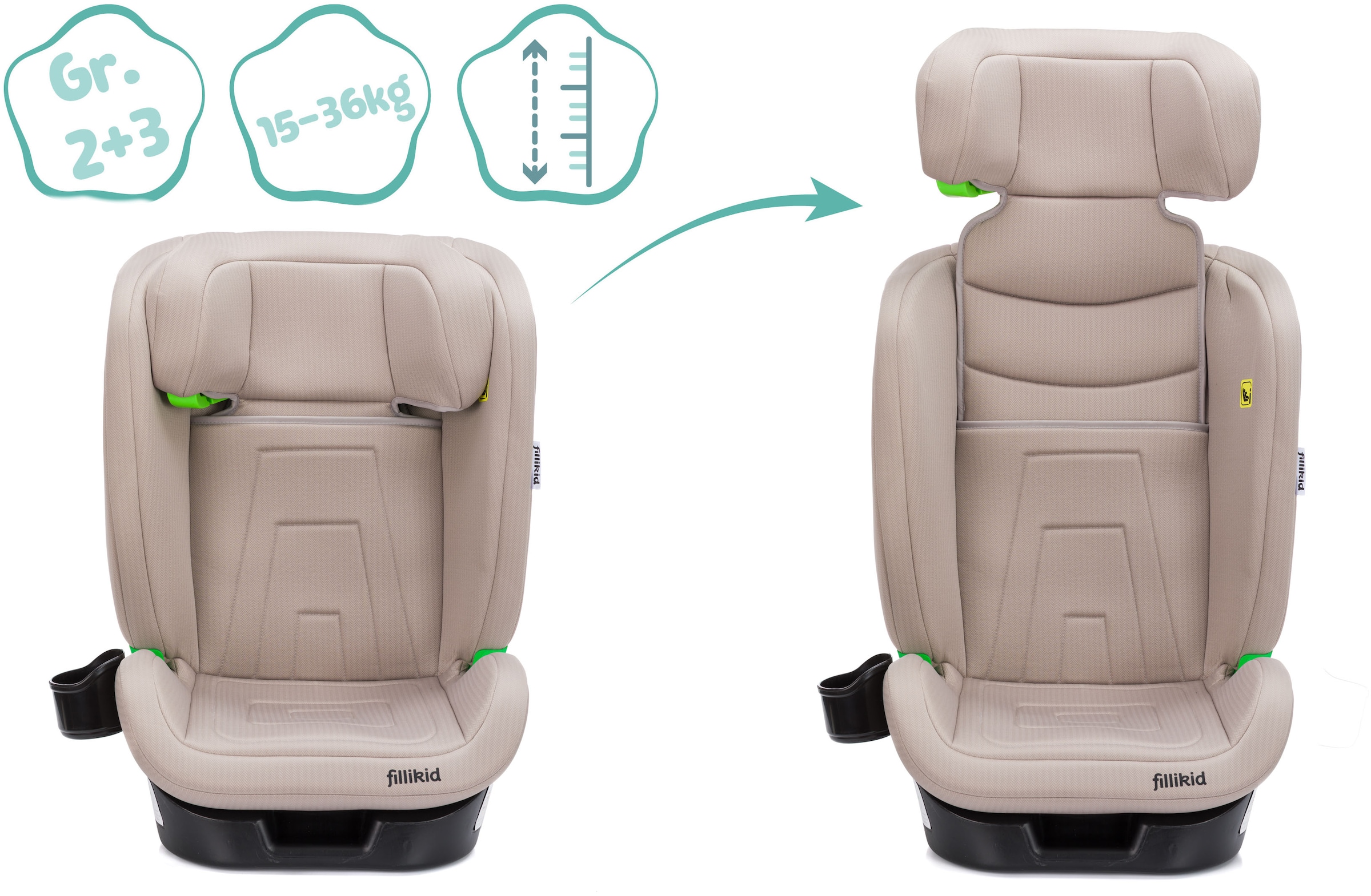 Fillikid Autokindersitz »Elli Pro Isofix i-size«