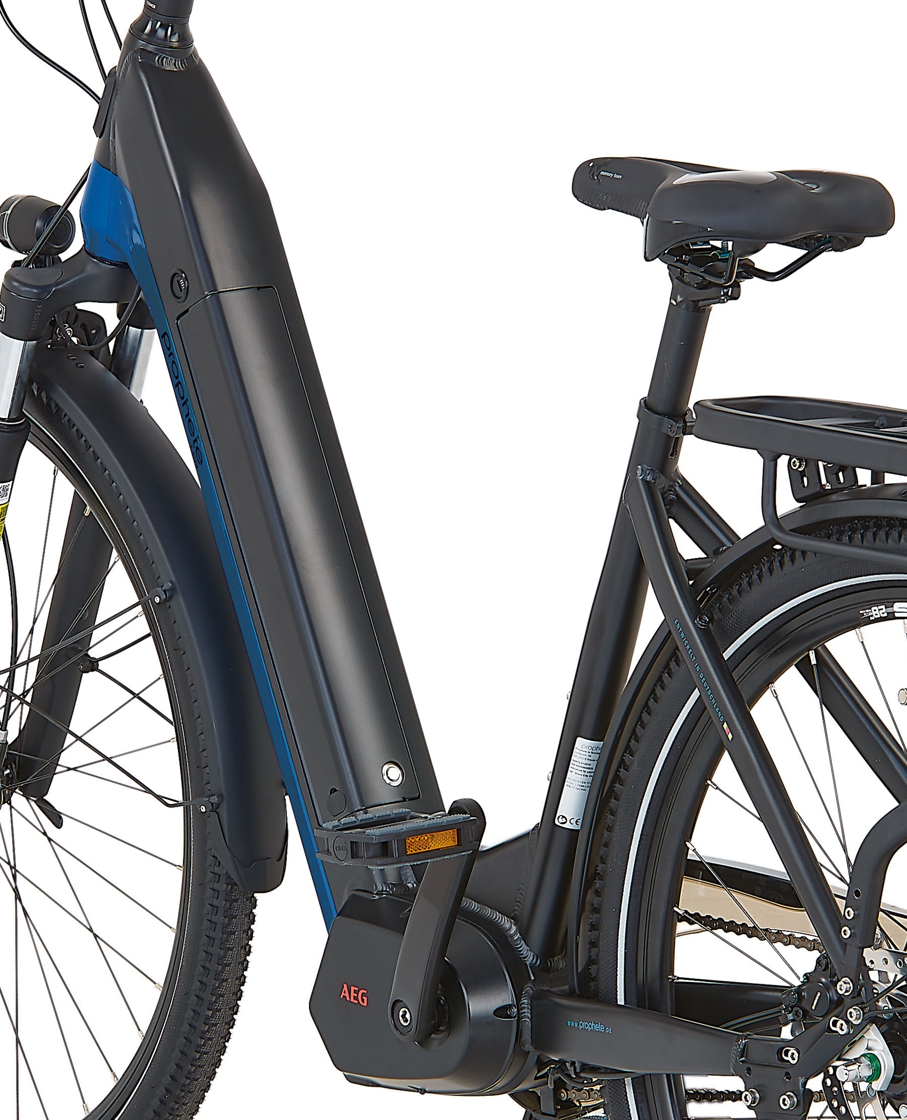 Prophete E-Bike »Geniesser eSUV«, 7 Gang, Shimano, Nexus, Mittelmotor 250 W, Pedelec, Elektrofahrrad für Damen, Cityrad