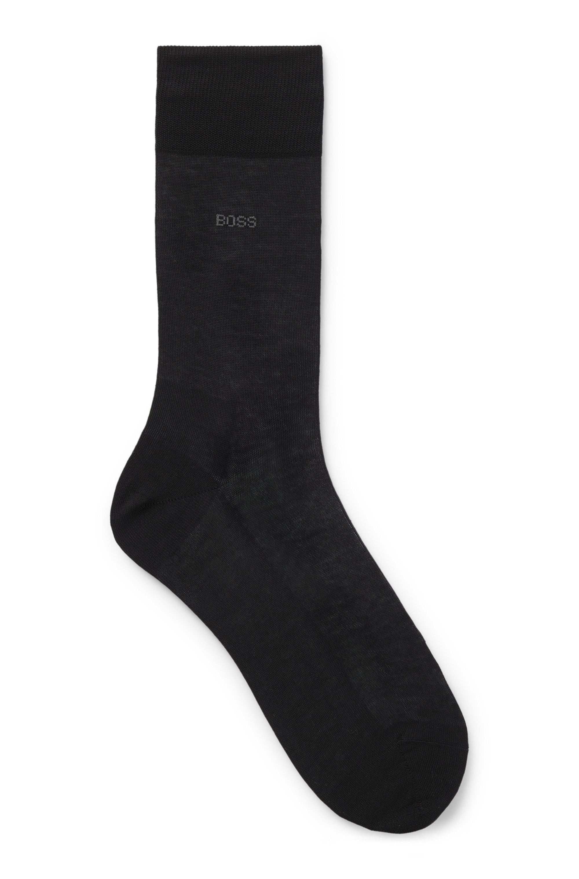 BOSS Businesssocken »George RS Uni MC«, (Packung), mit dezentem, eingestricktem BOSS Logo-Schriftzug