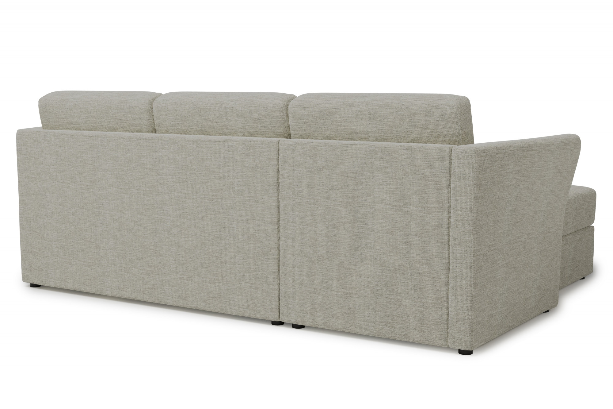 Home affaire Ecksofa »Lavars, L-Form, Schlafsofa«, mit Bettfunktion und Stauraum, in zwei verschiedenen Bezugsqualitäten