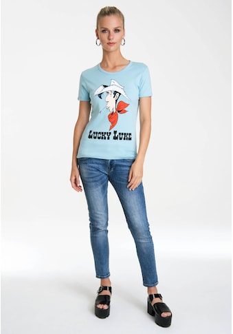 LOGOSHIRT T-Shirt »Lucky Luke Portrait«, mit lizenziertem Originaldesign kaufen