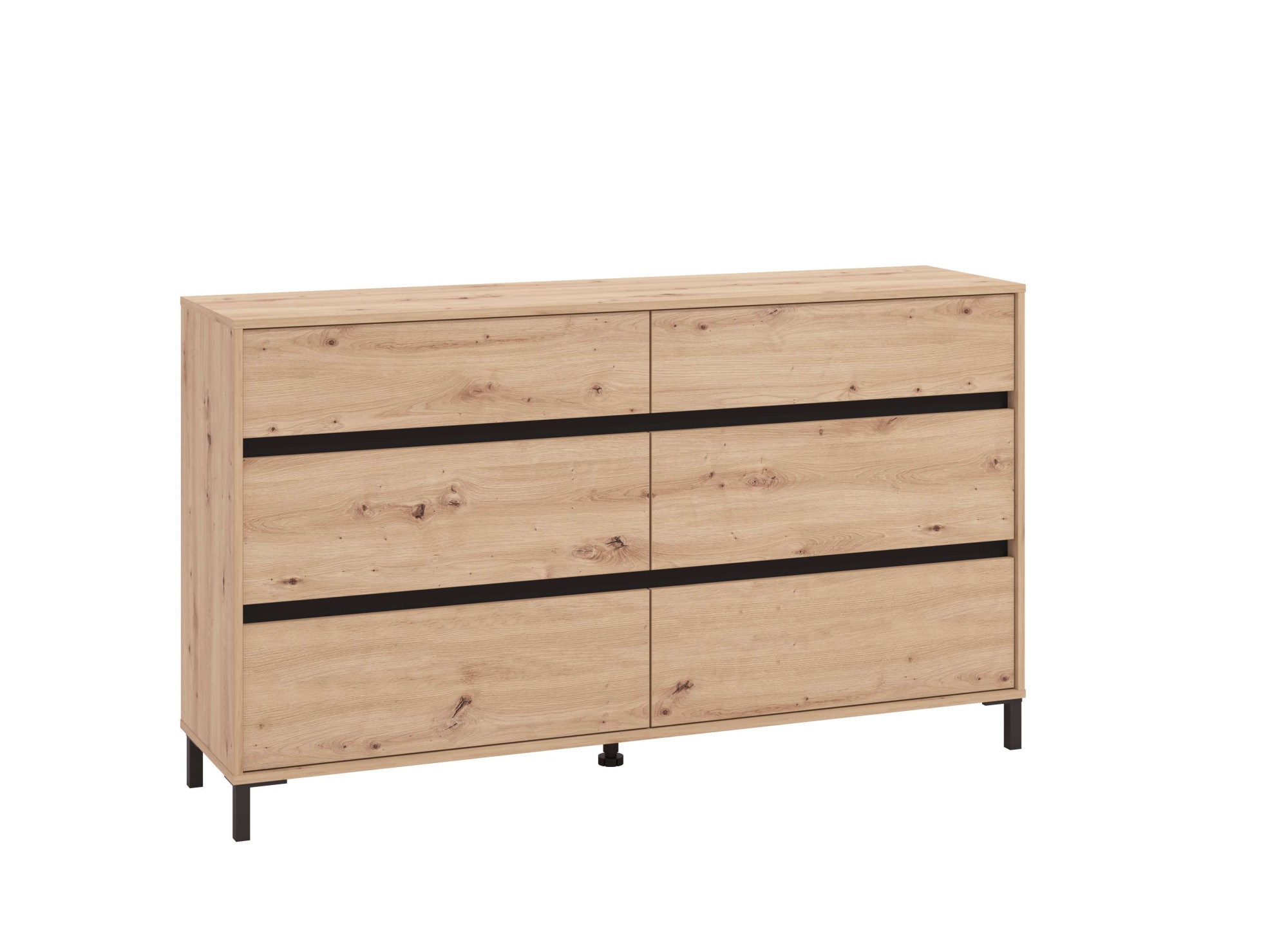 Home affaire Kommode »Marron, Sideboard mit Schubkästen, vielseitig einsetzbar« in 2 Breiten 80 und 157 cm, mit geräumigen Schubladen