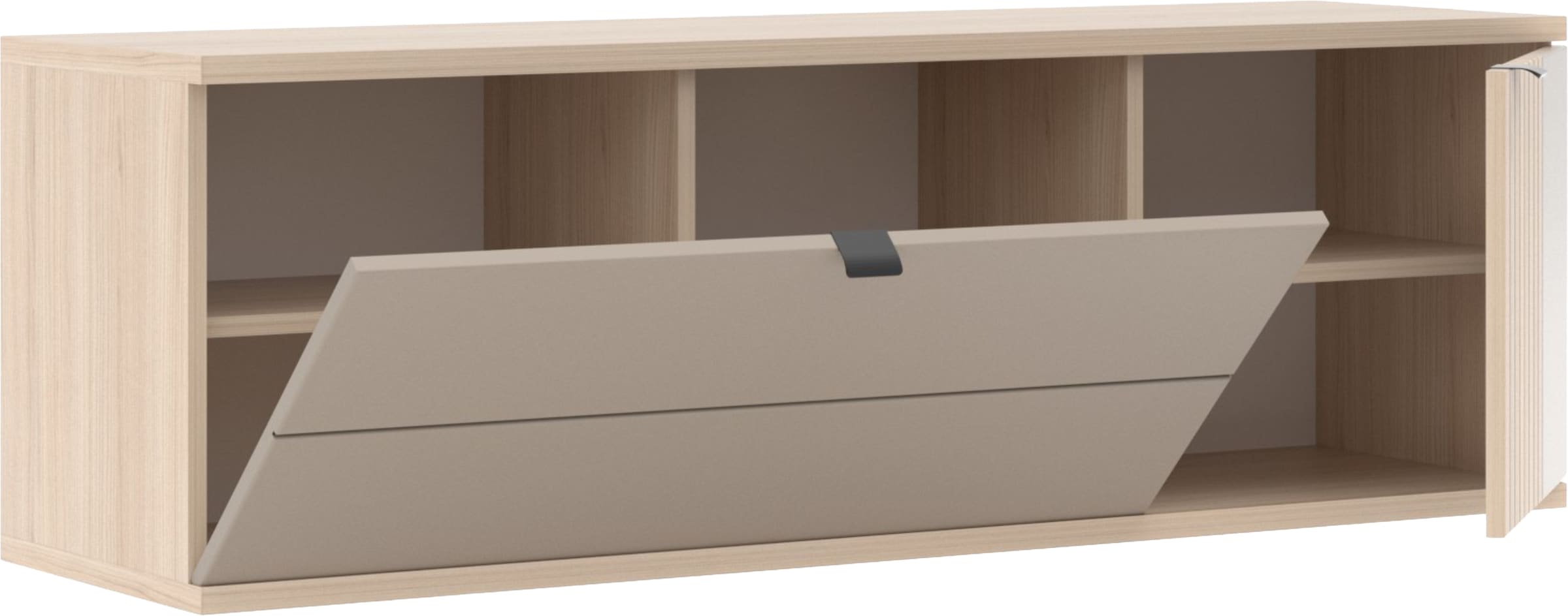 Innostyle Hängeschuhschrank »PISA Hängeschuhschrank« 1 Stk. tlg. Soft Close, AB- Kante, 1 Klappe, 4 Fächer
